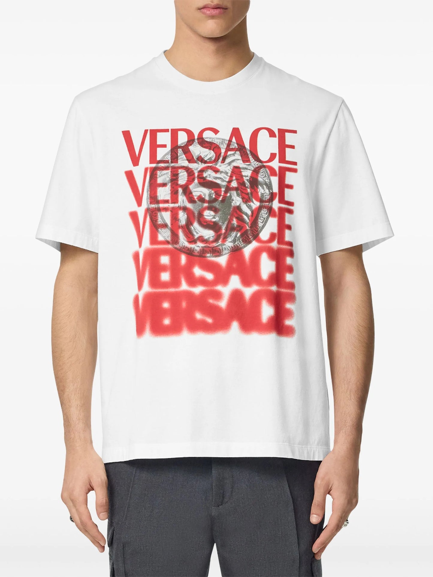 logo-print T-shirt