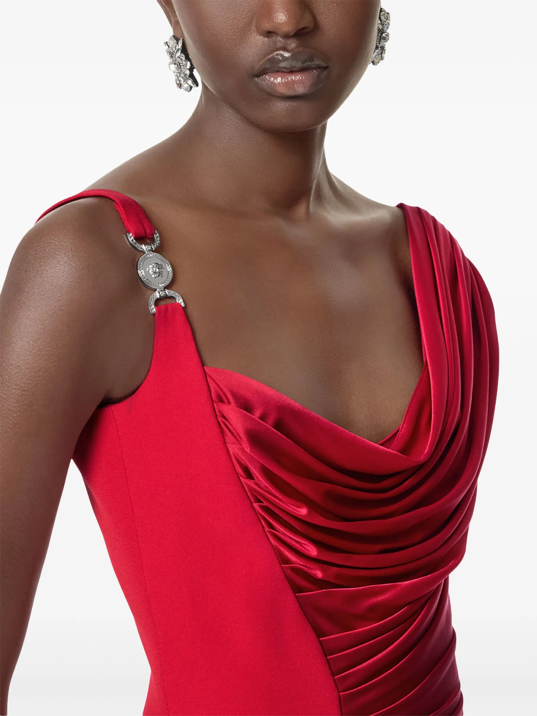 Medusa '95 draped gown