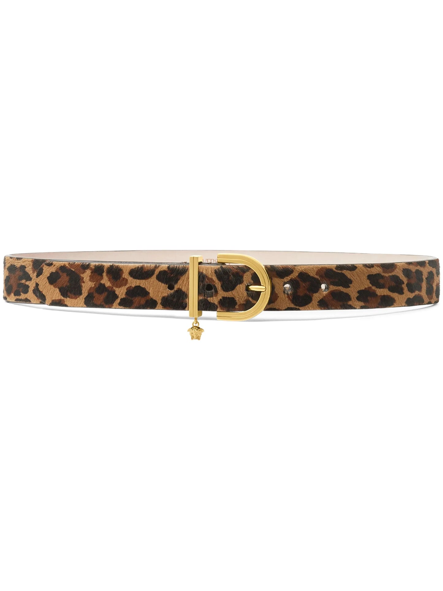 Medusa '95 leopard-print belt
