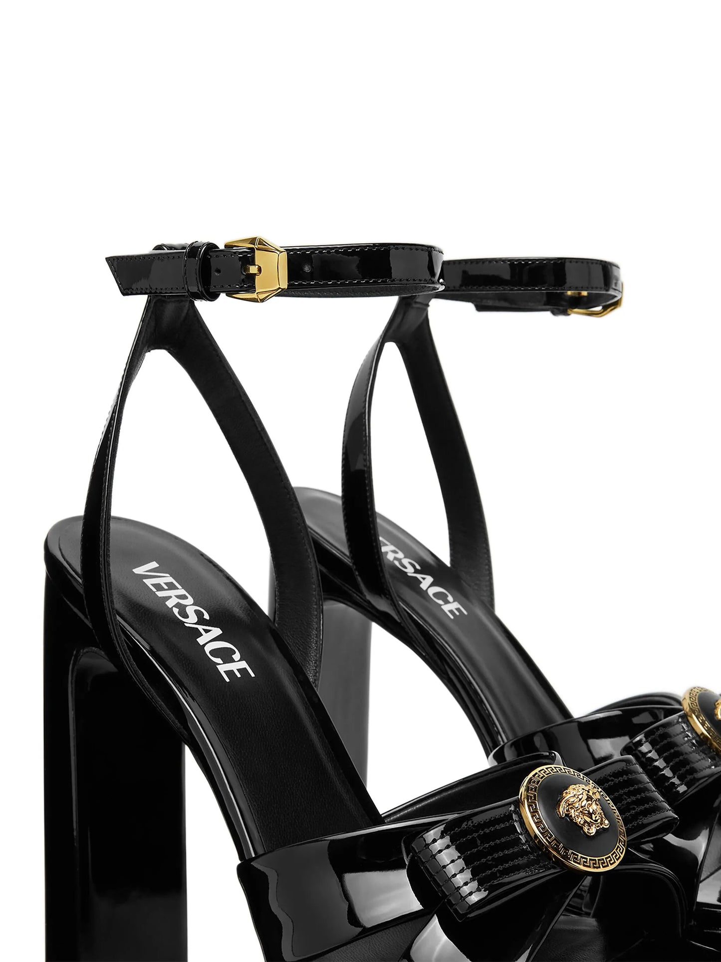 140mm Gianni Ribbon sandals