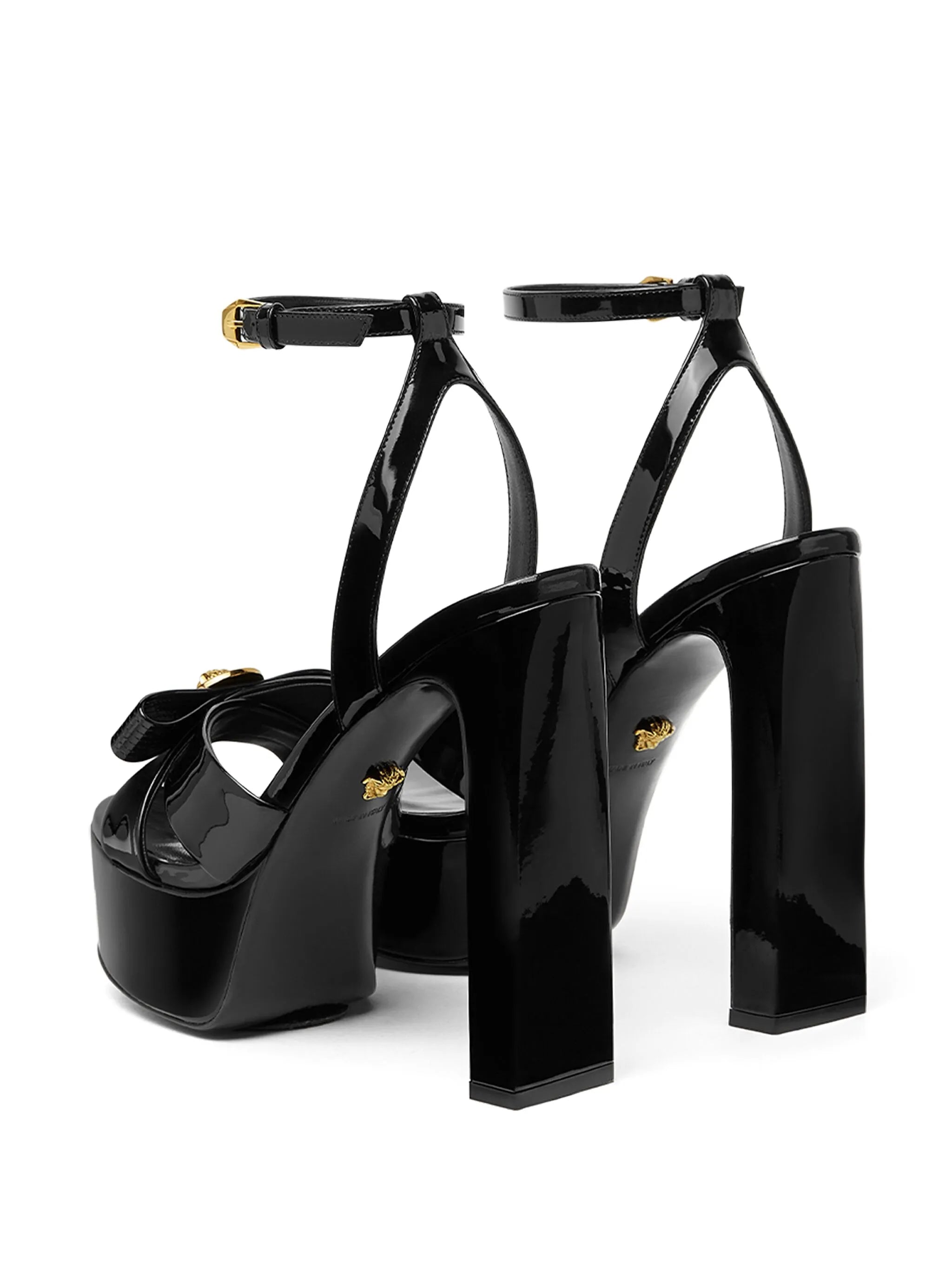 140mm Gianni Ribbon sandals