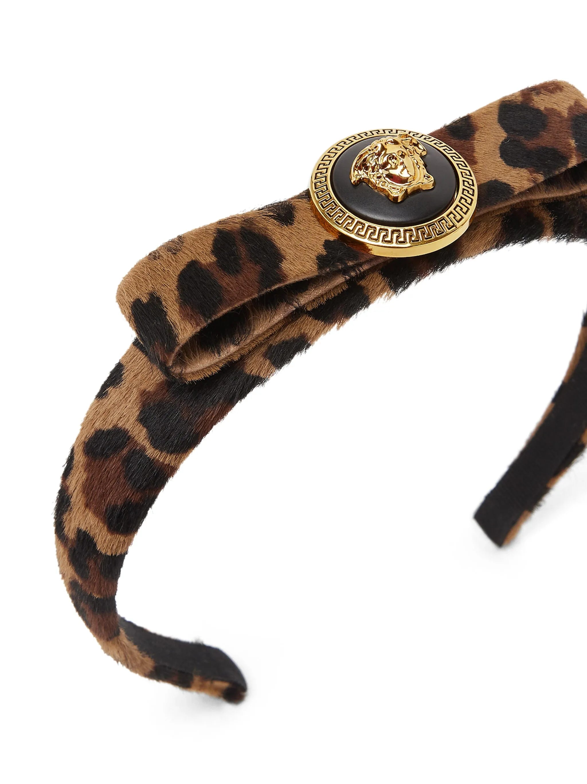 Gianni Ribbon leopard headband