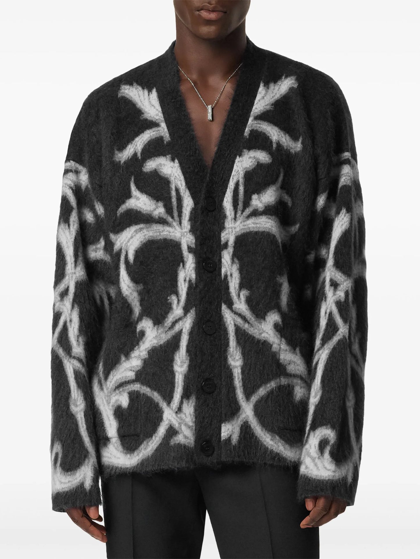 Acanthus Leaves cardigan