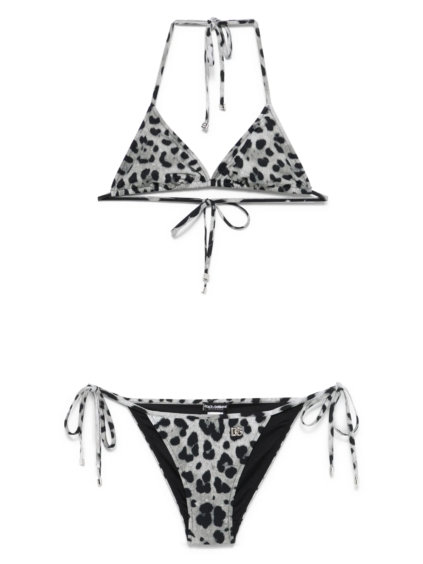 leopard-print bikini