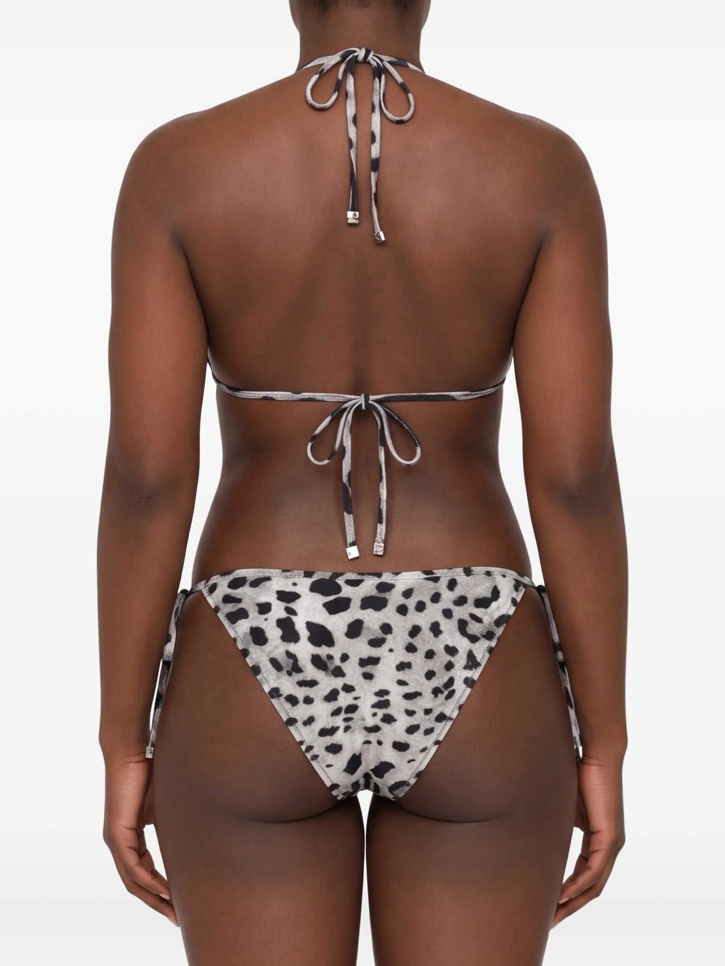 leopard-print bikini