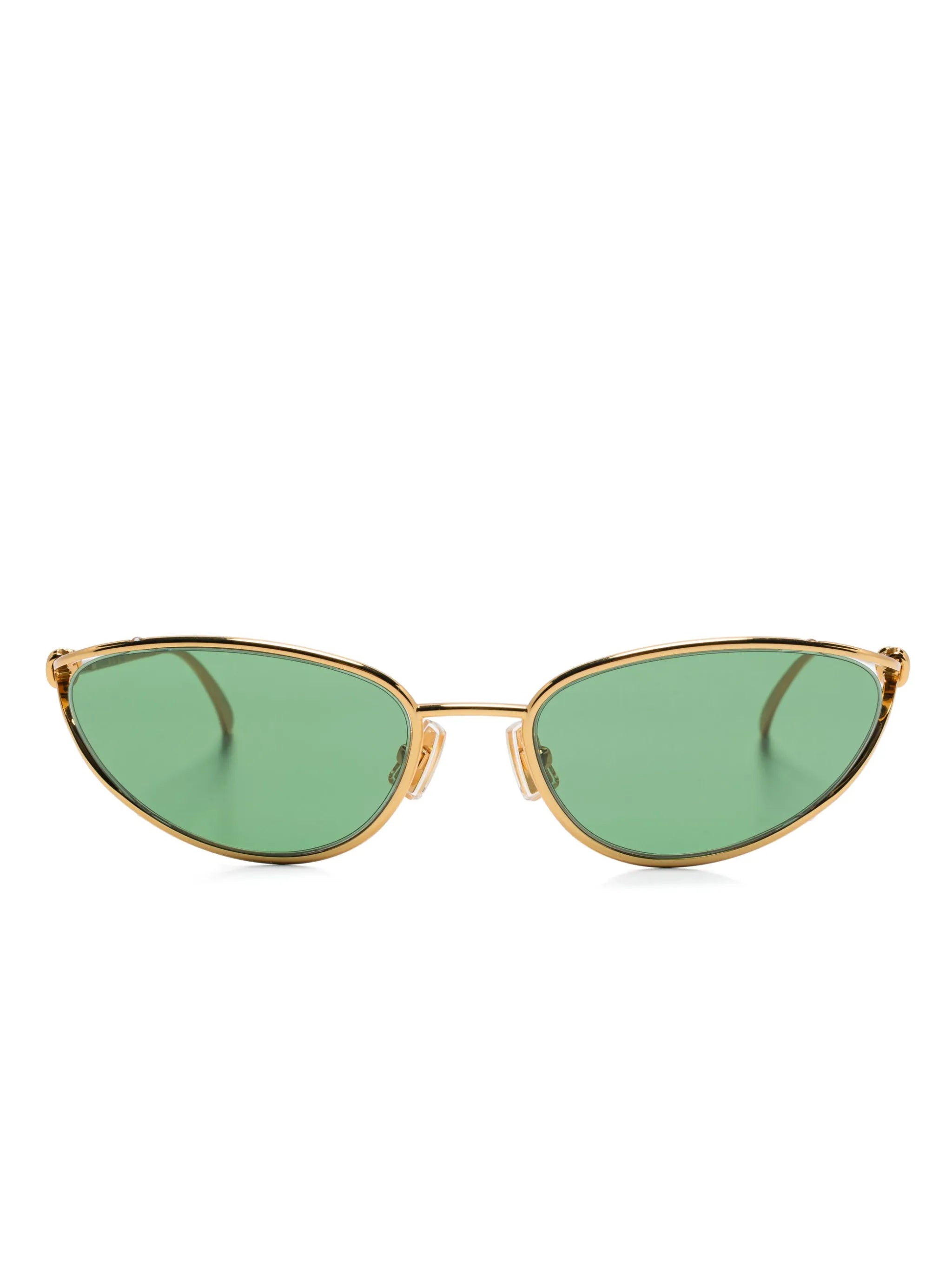 Knot-detail cat-eye sunglasses
