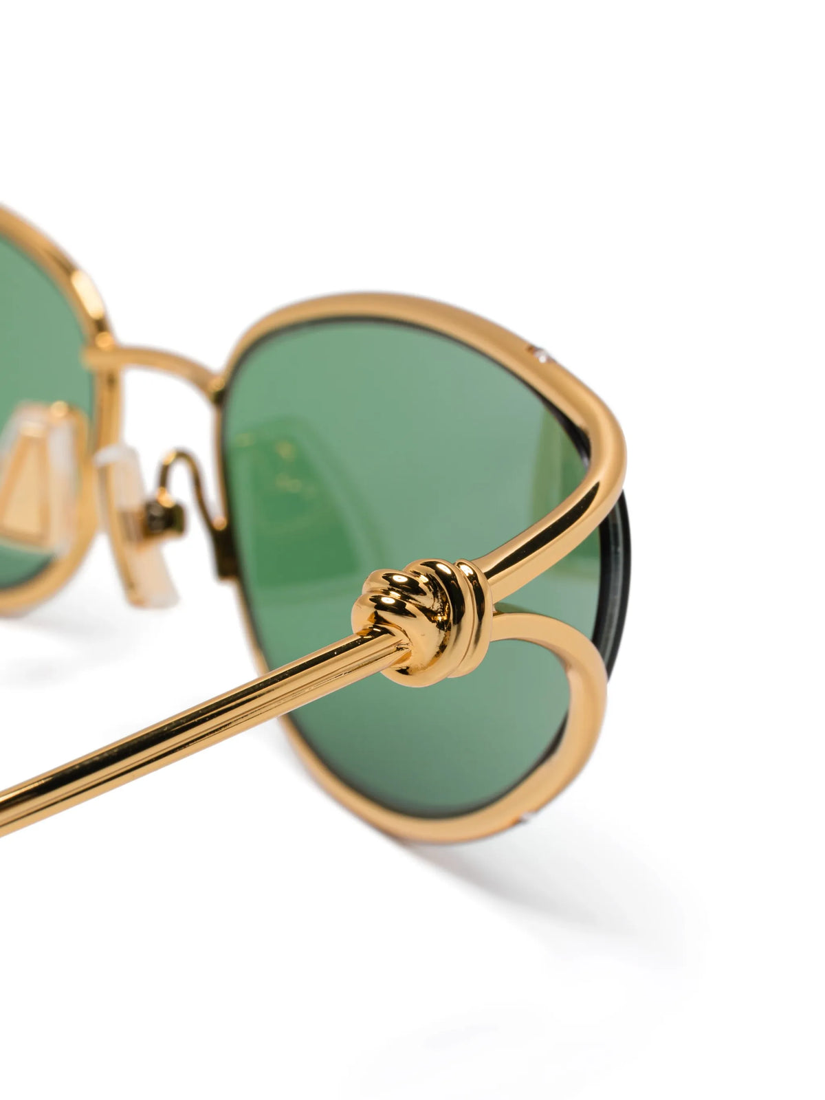 Knot-detail cat-eye sunglasses