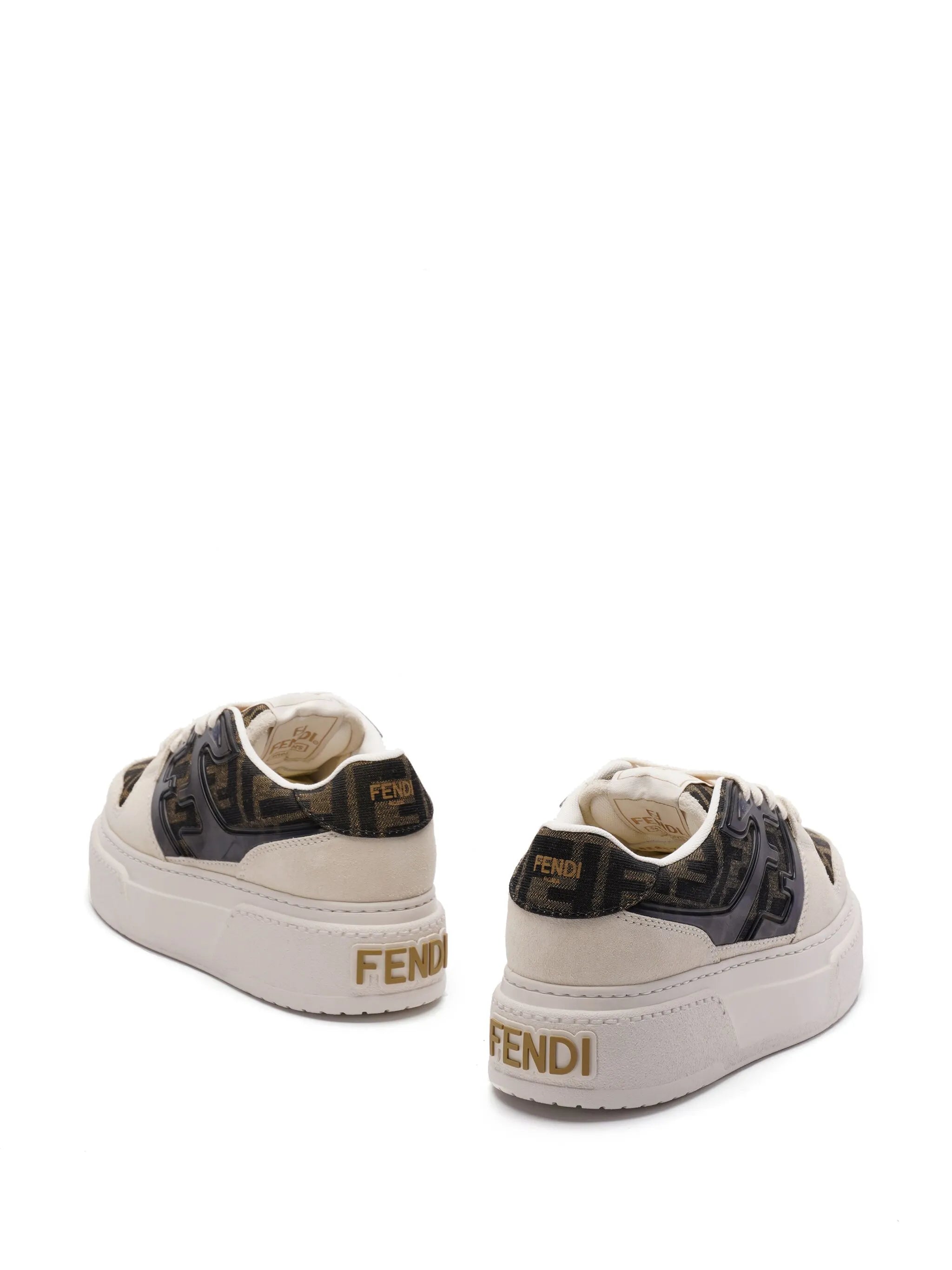 Zuca-motif panelled sneakers