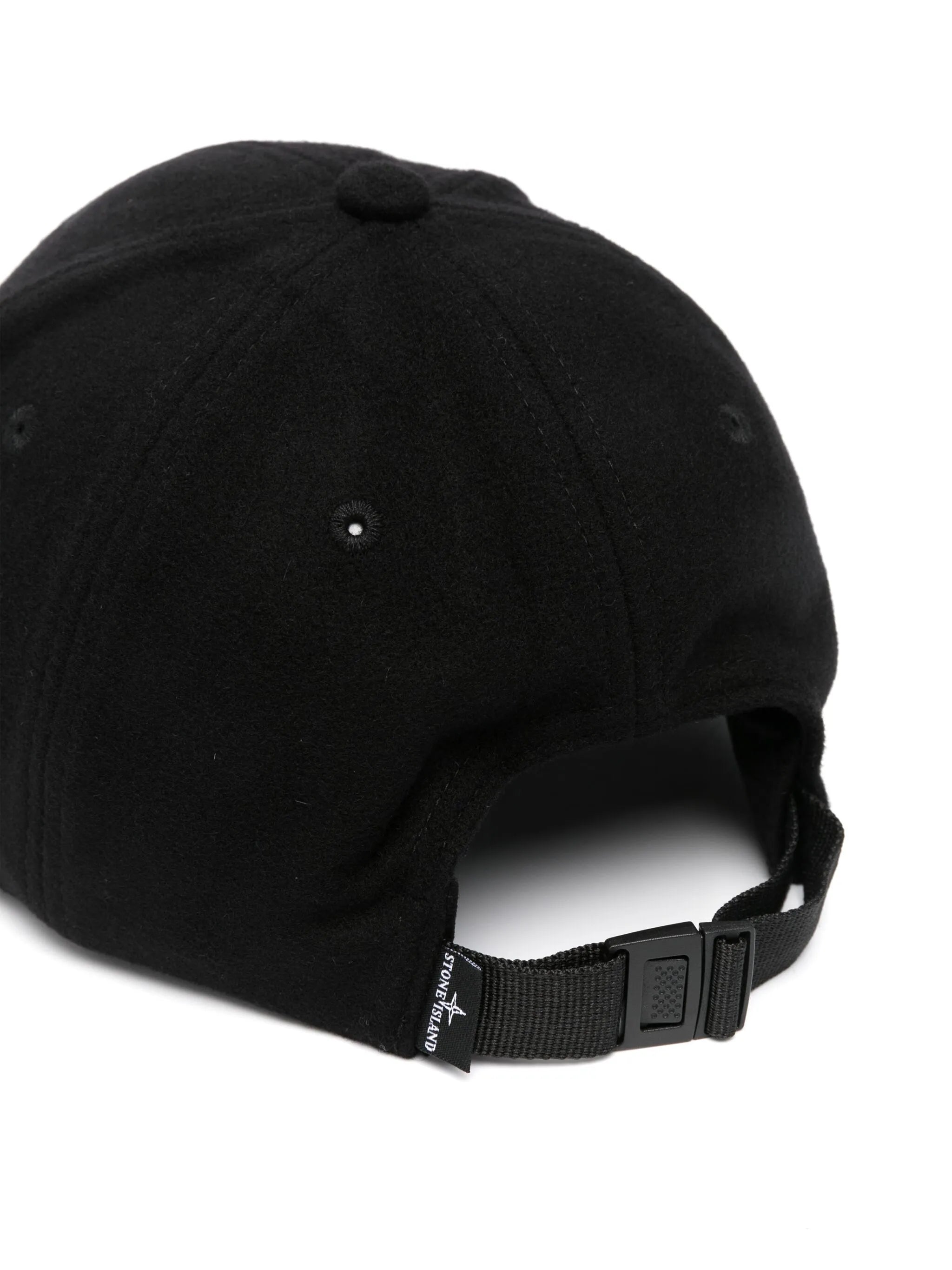 Compass-embroidered cap