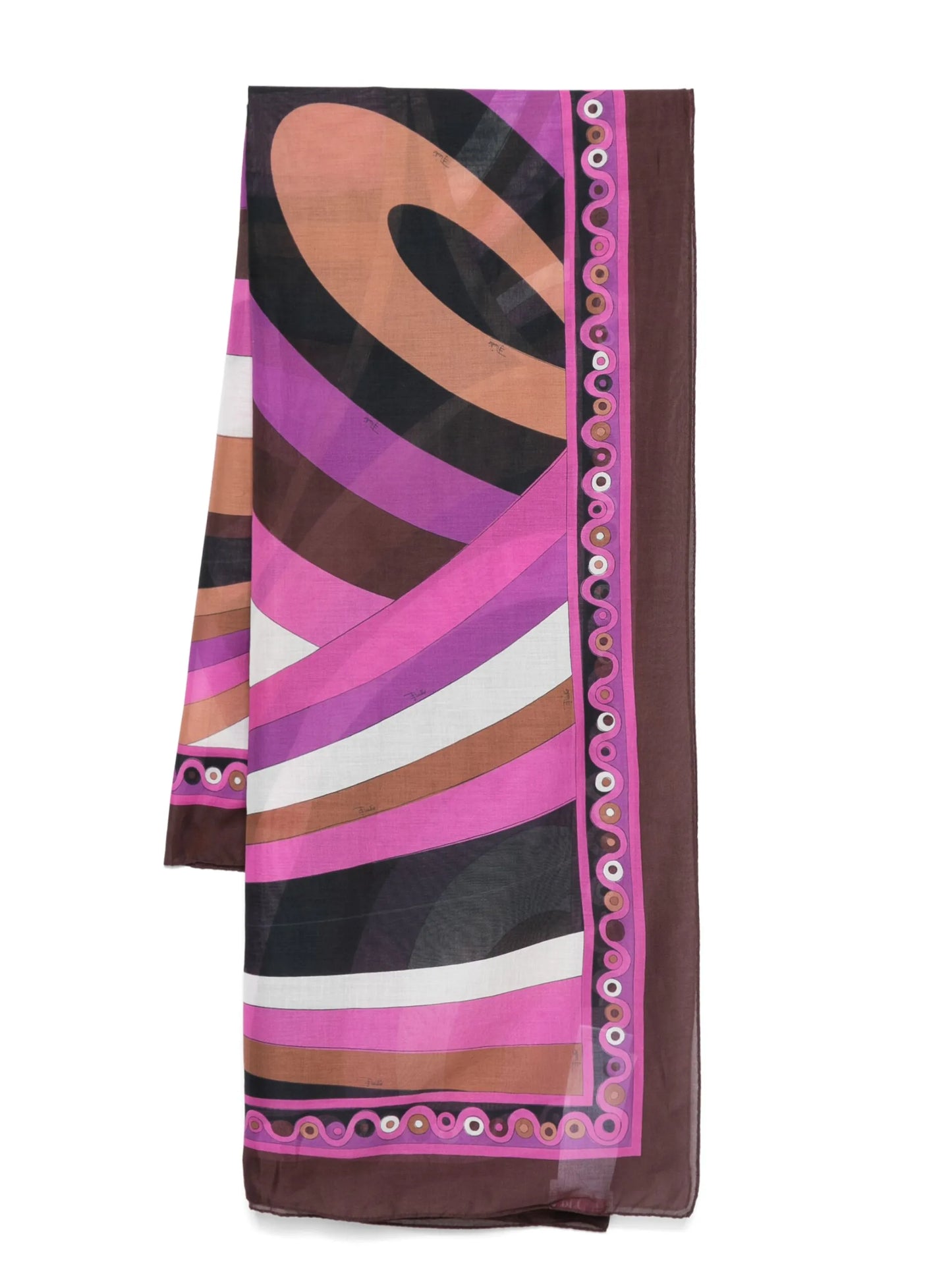 Iride-print cotton pareo