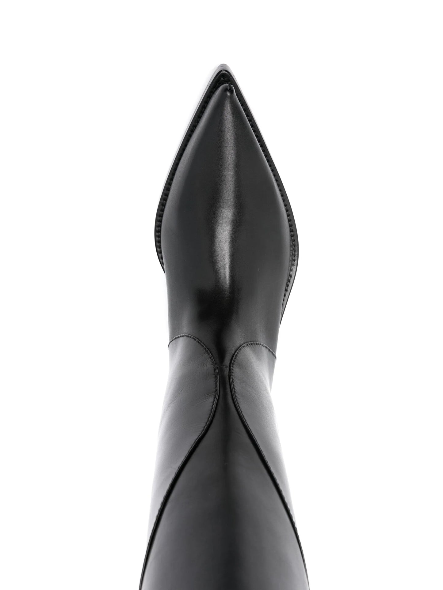 logo-lettering boots