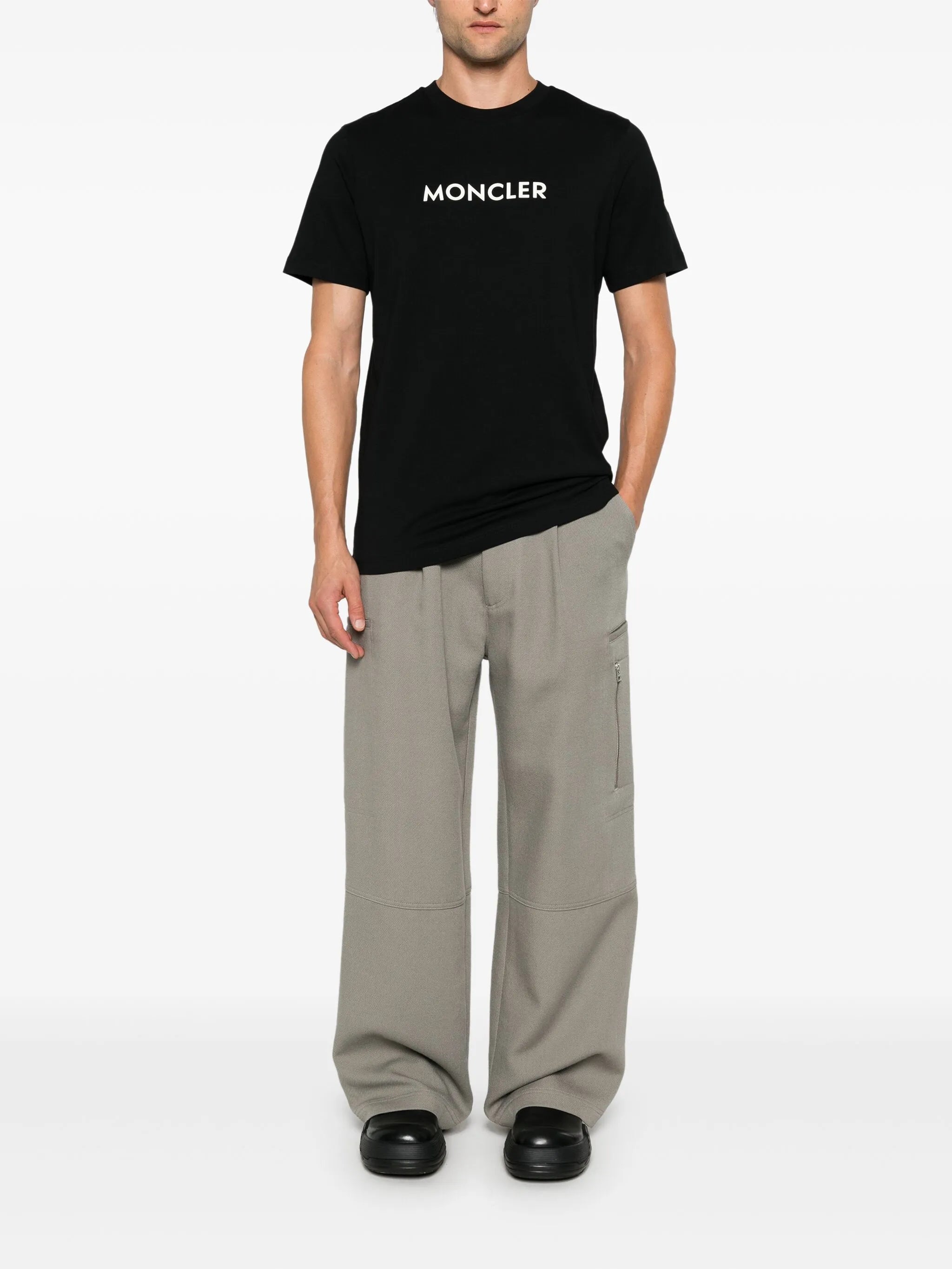 logo-print T-shirt