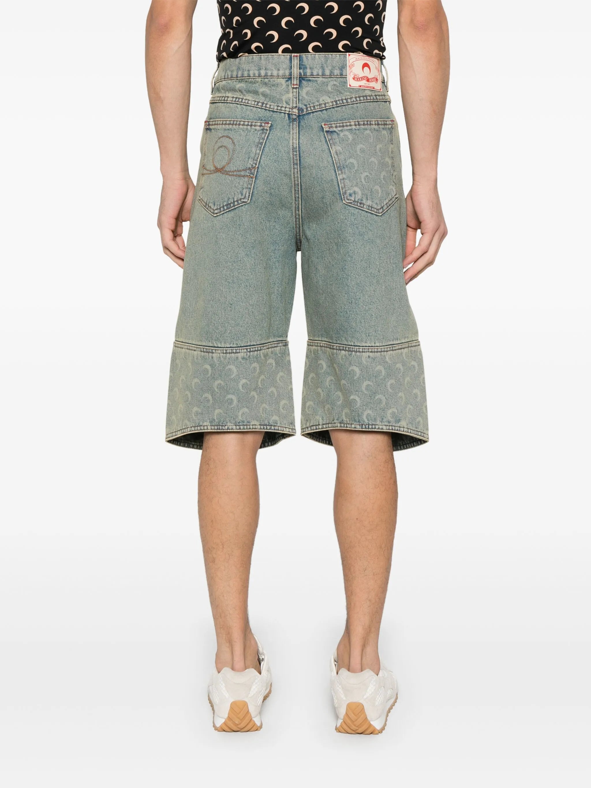 Moon Laser bermuda shorts