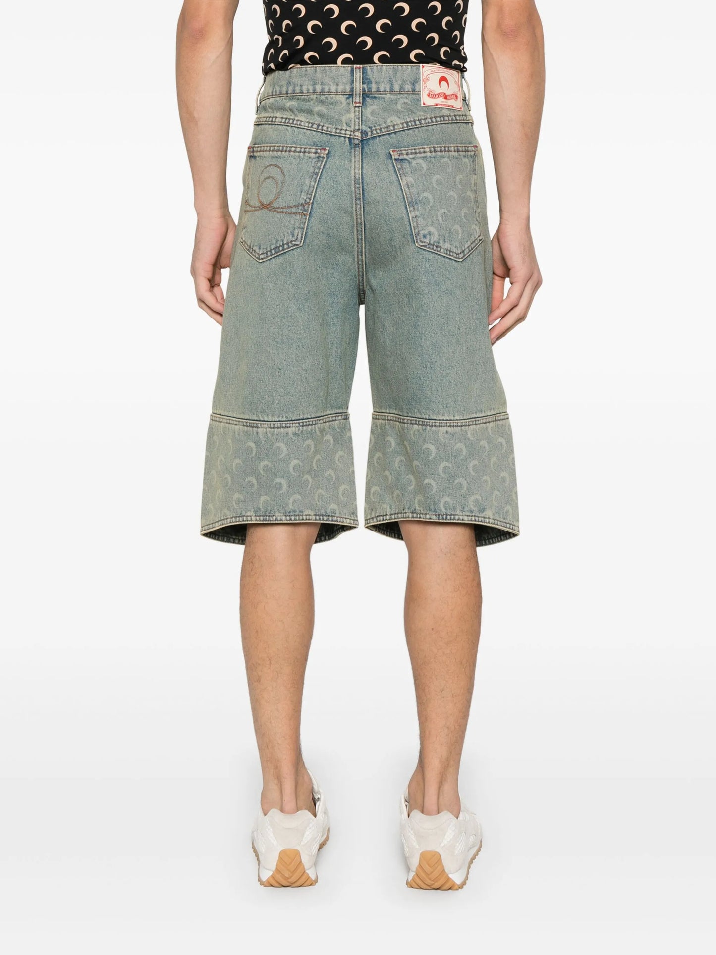 Moon Laser bermuda shorts