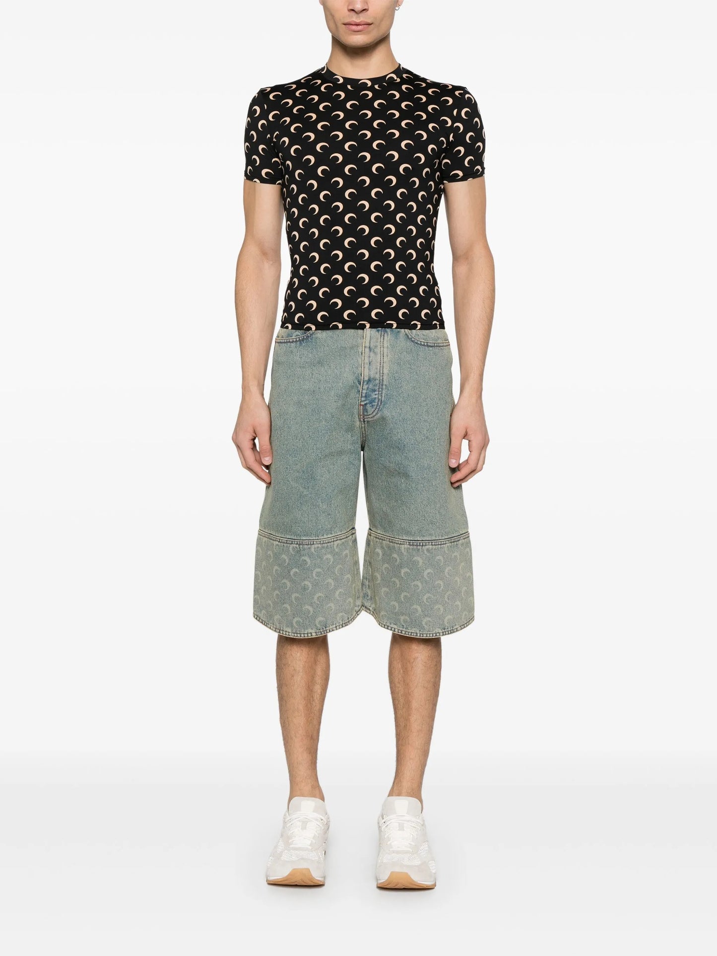 Moon Laser bermuda shorts