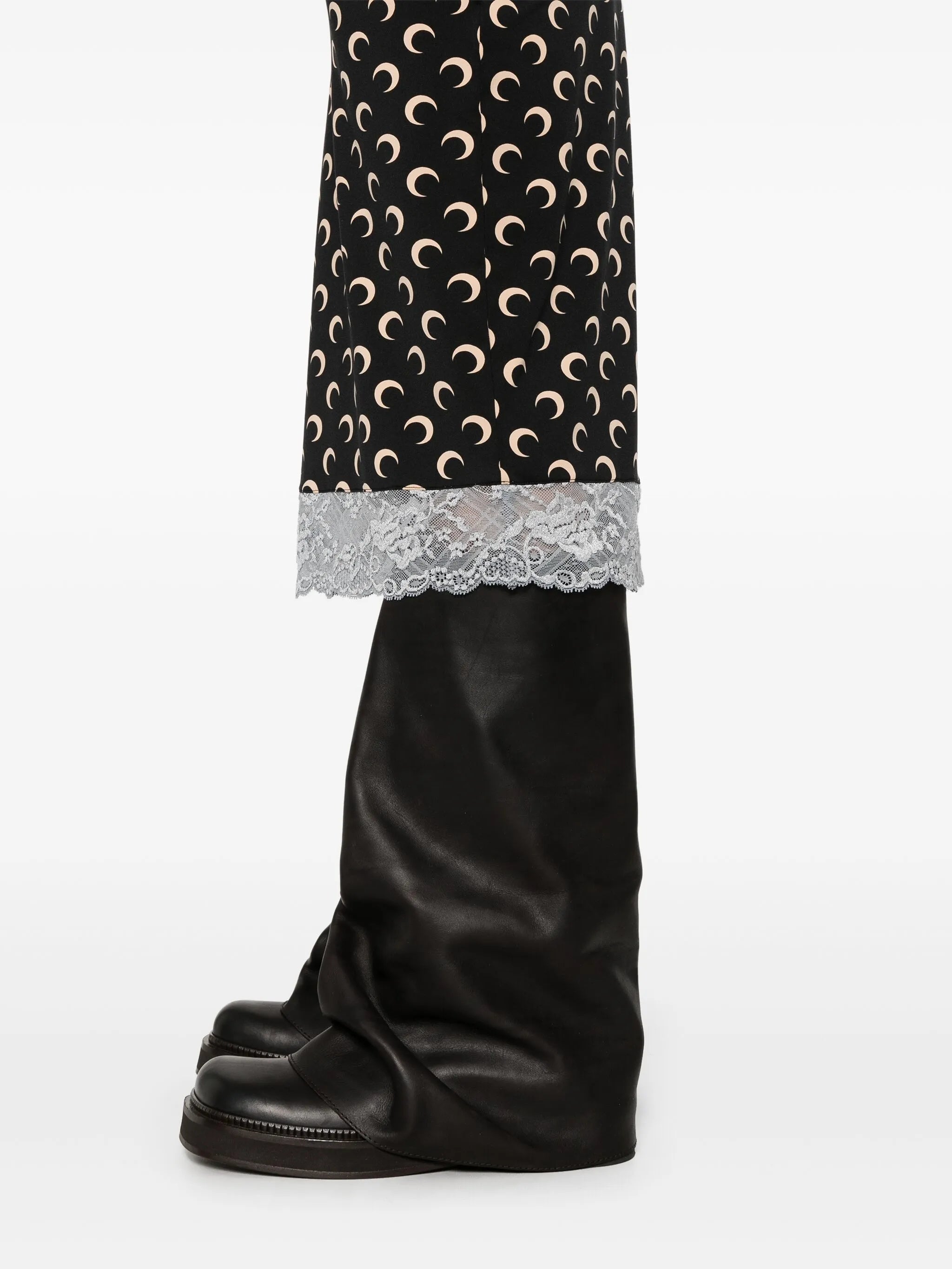 Crescent Moon jersey midi dress