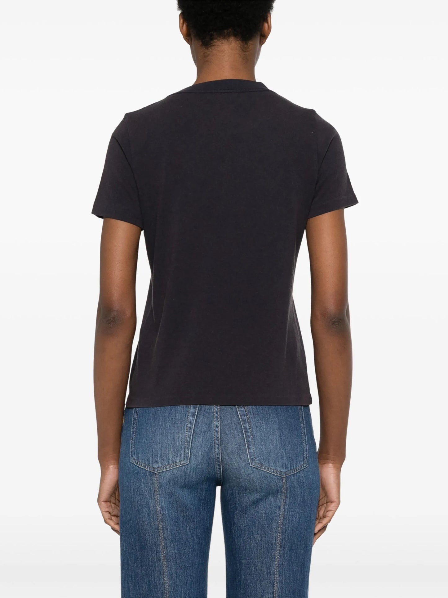 banana-print T-shirt