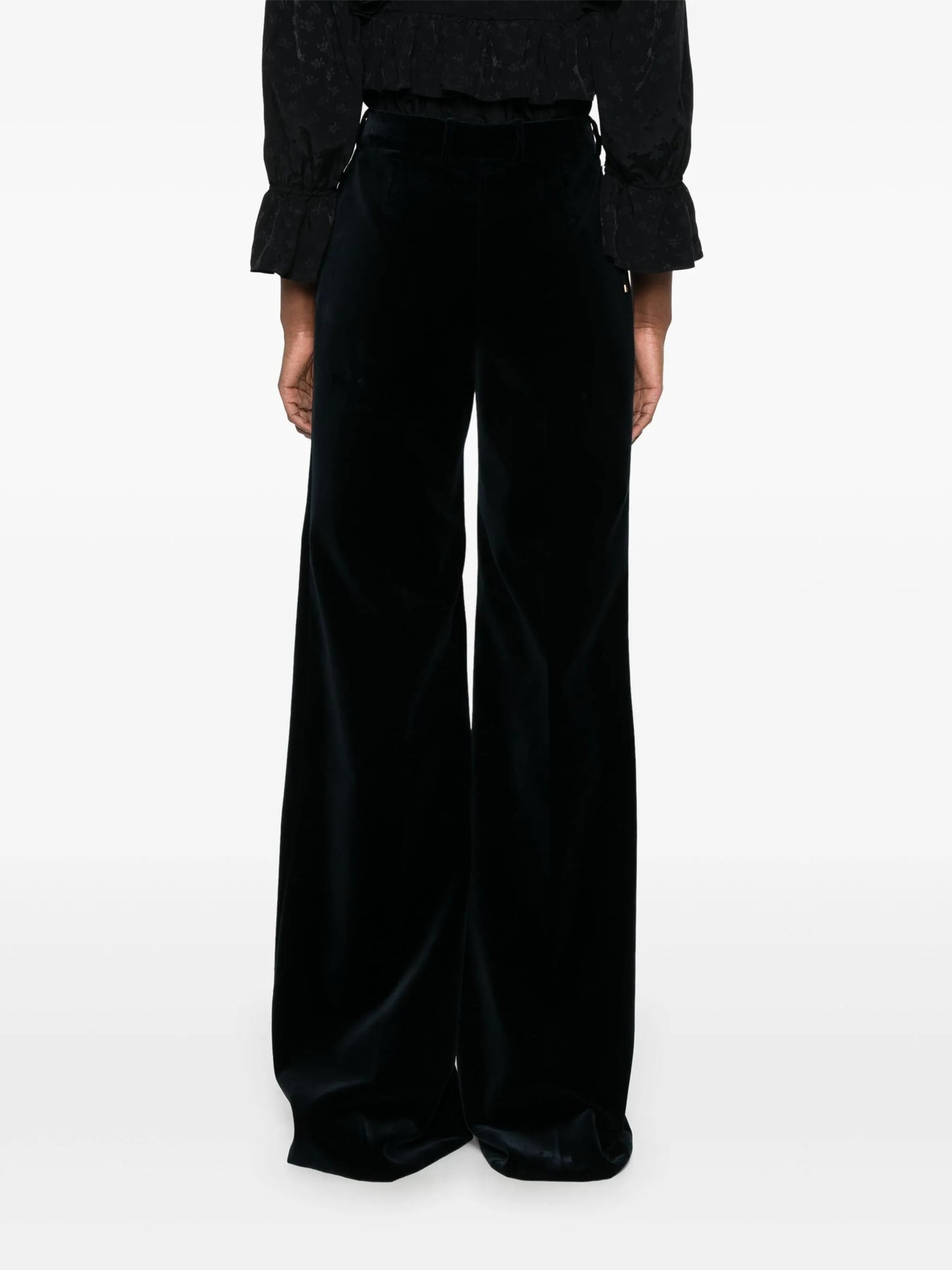 tailored velvet trousers