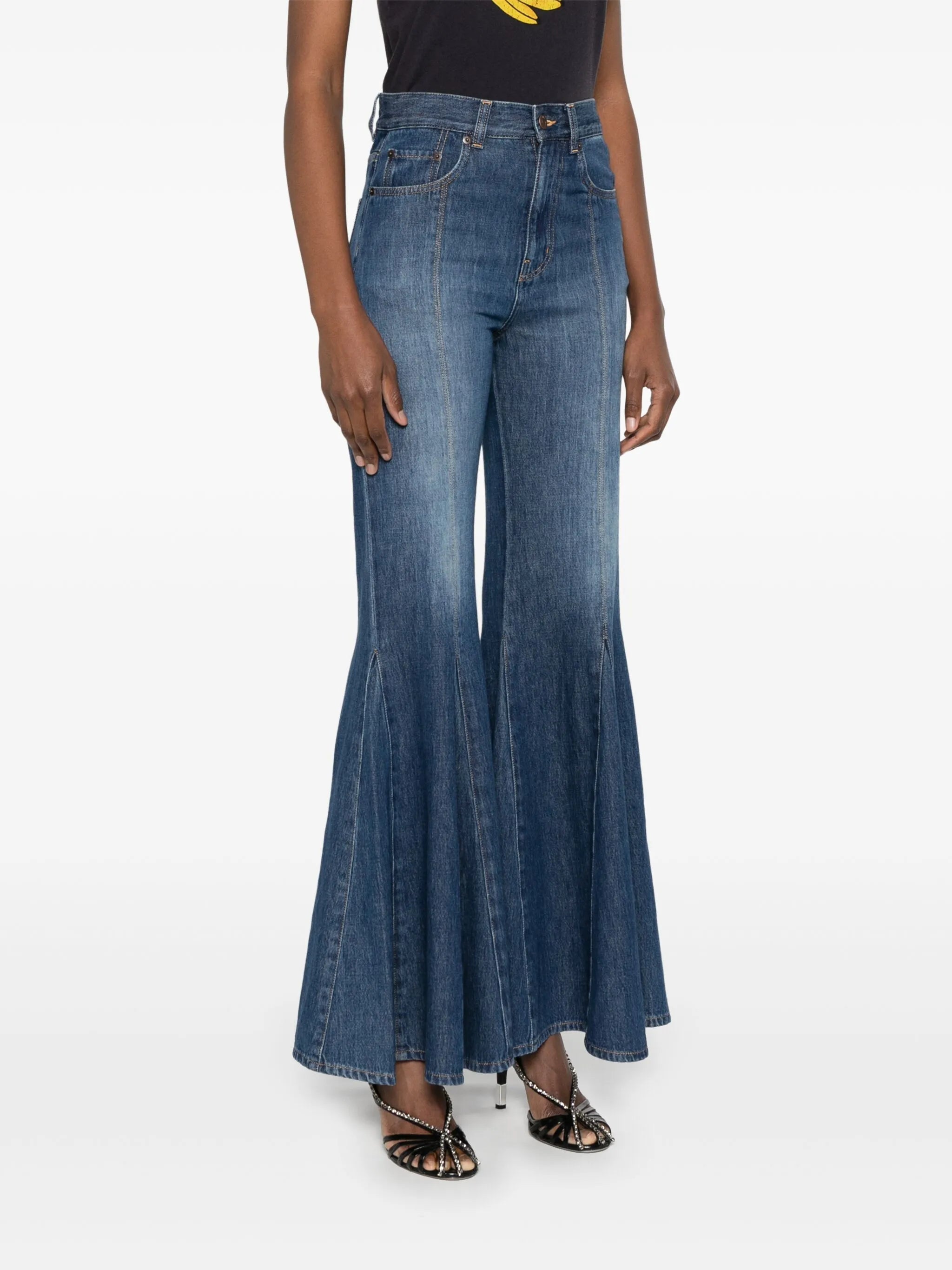 flared jeans