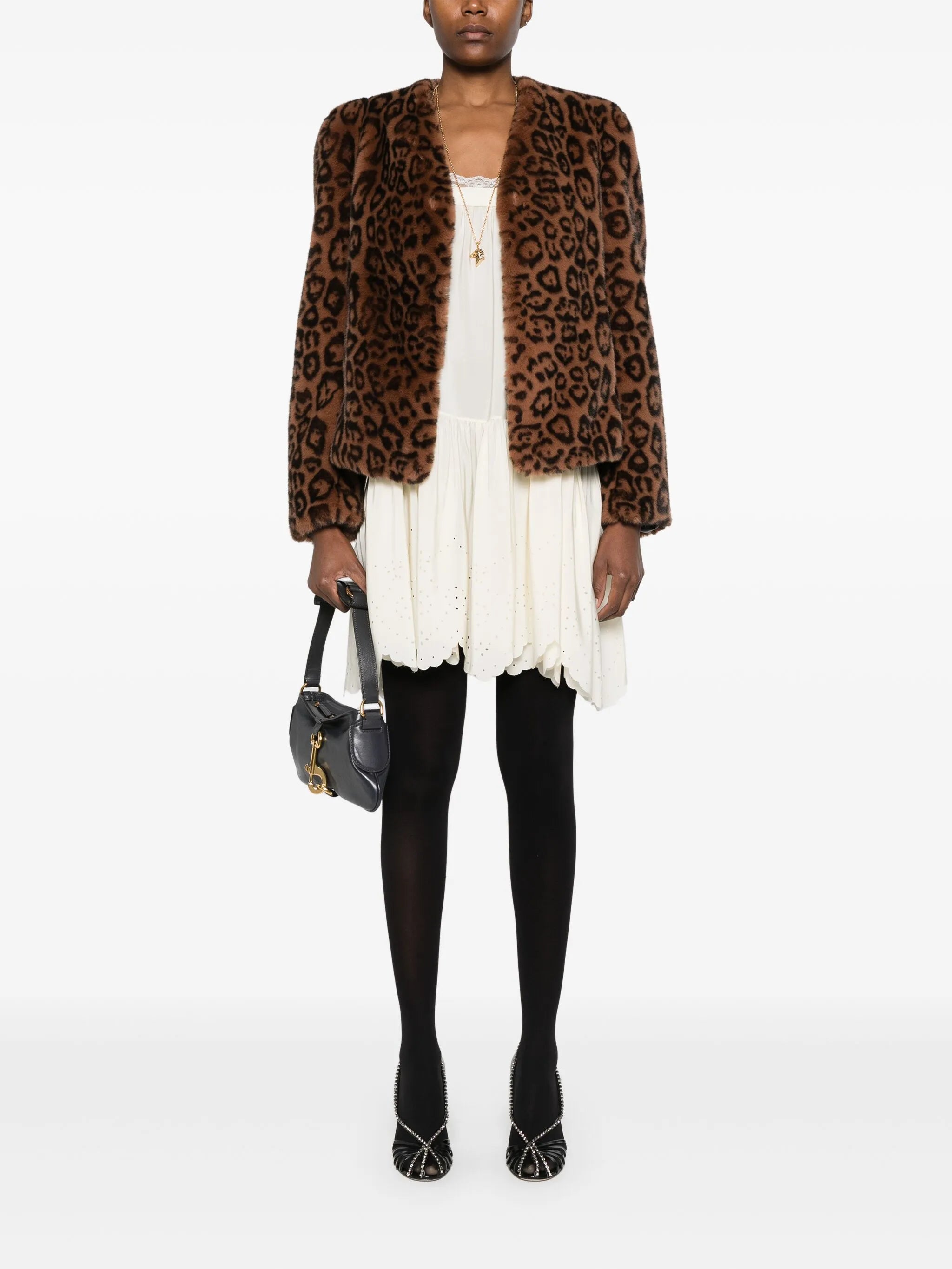 faux-fur jacket - Thumbnail 2