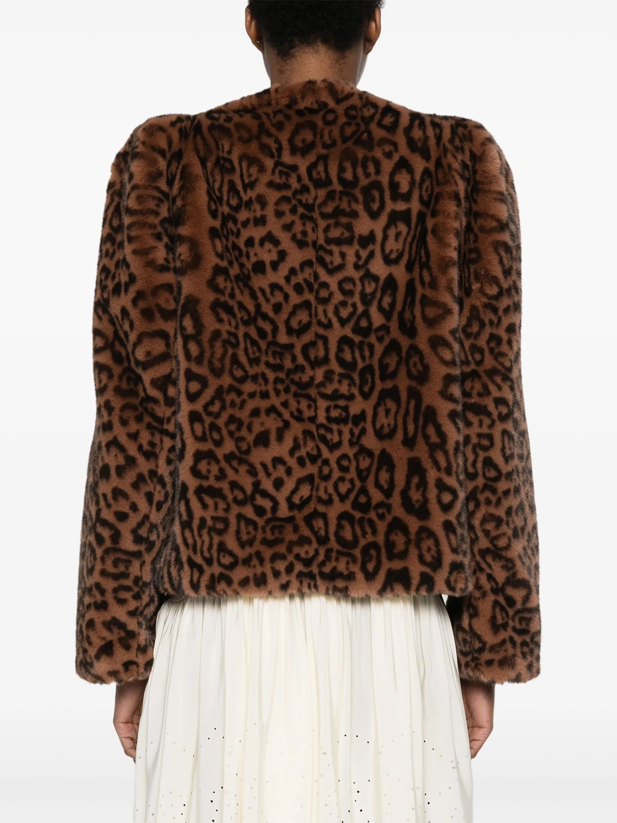 faux-fur jacket - Thumbnail 4