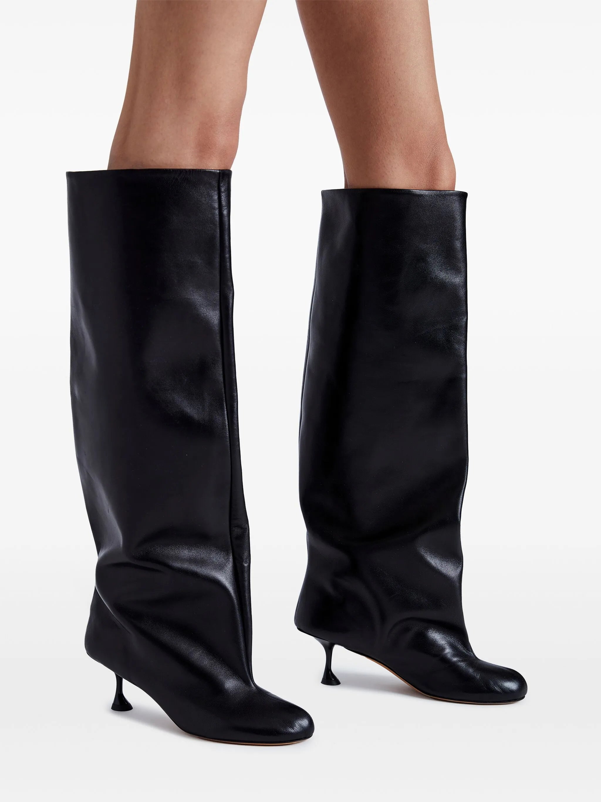 60mm Tee knee-high boots