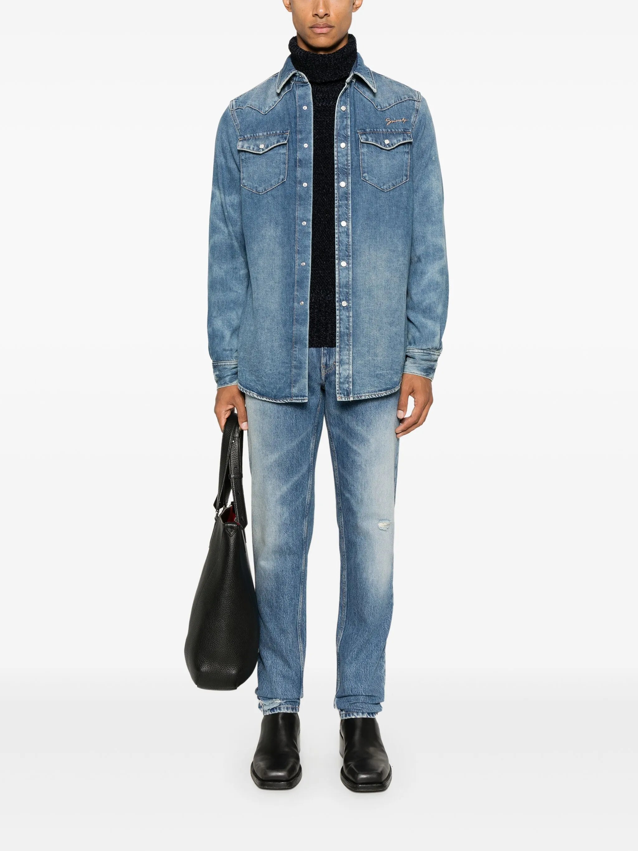tapered jeans - Thumbnail 2