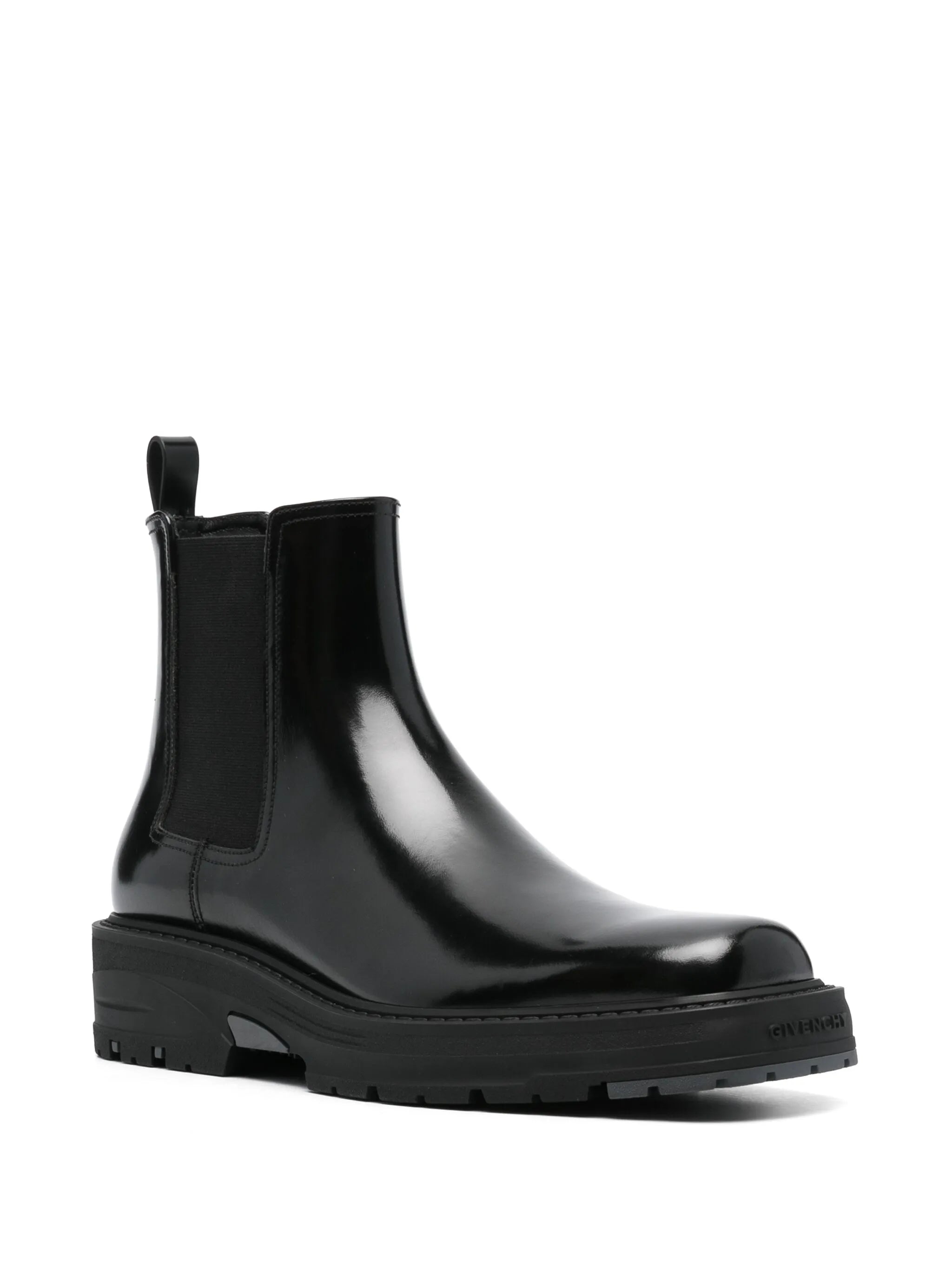 leather Chelsea boots
