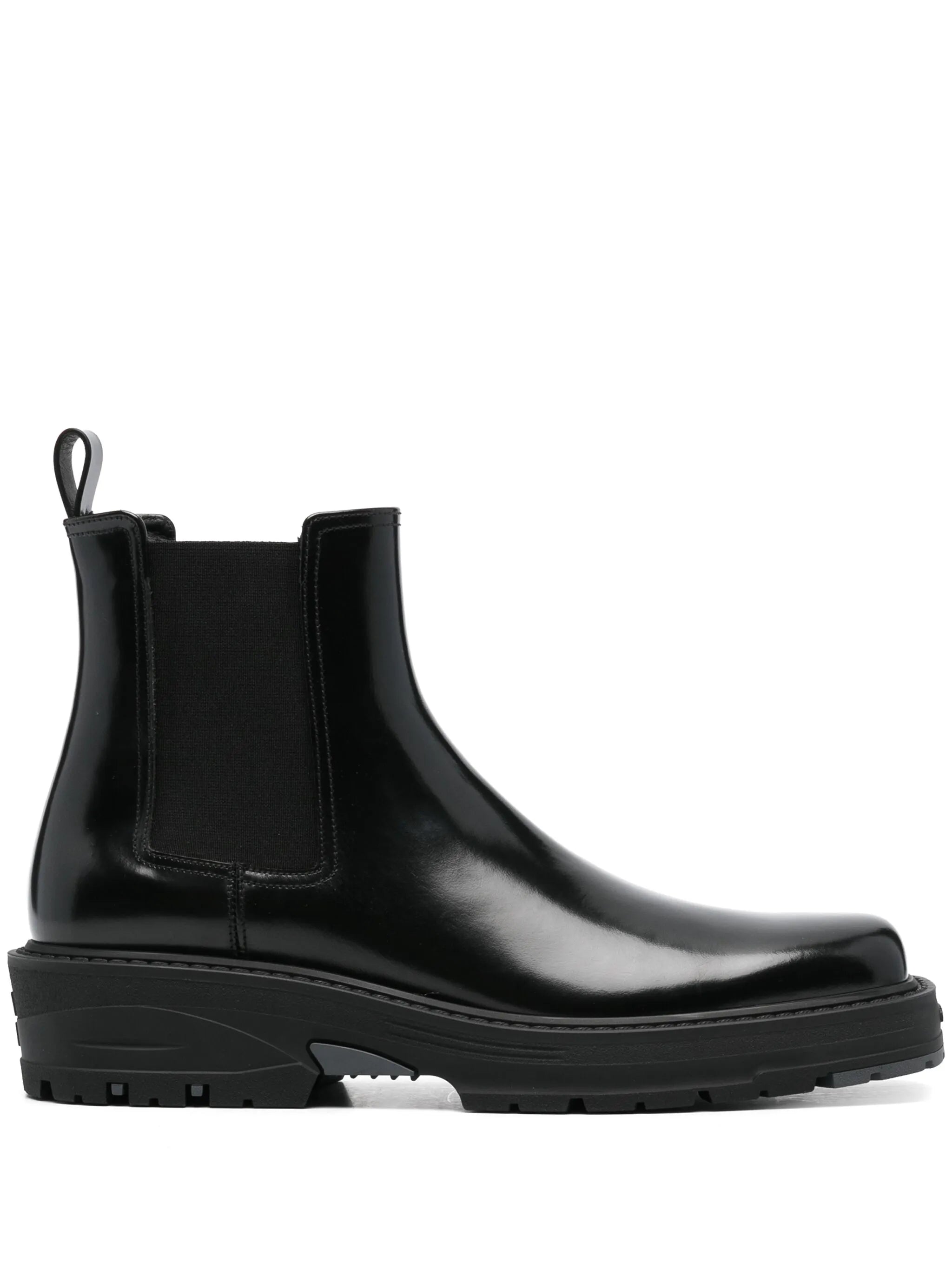 leather Chelsea boots