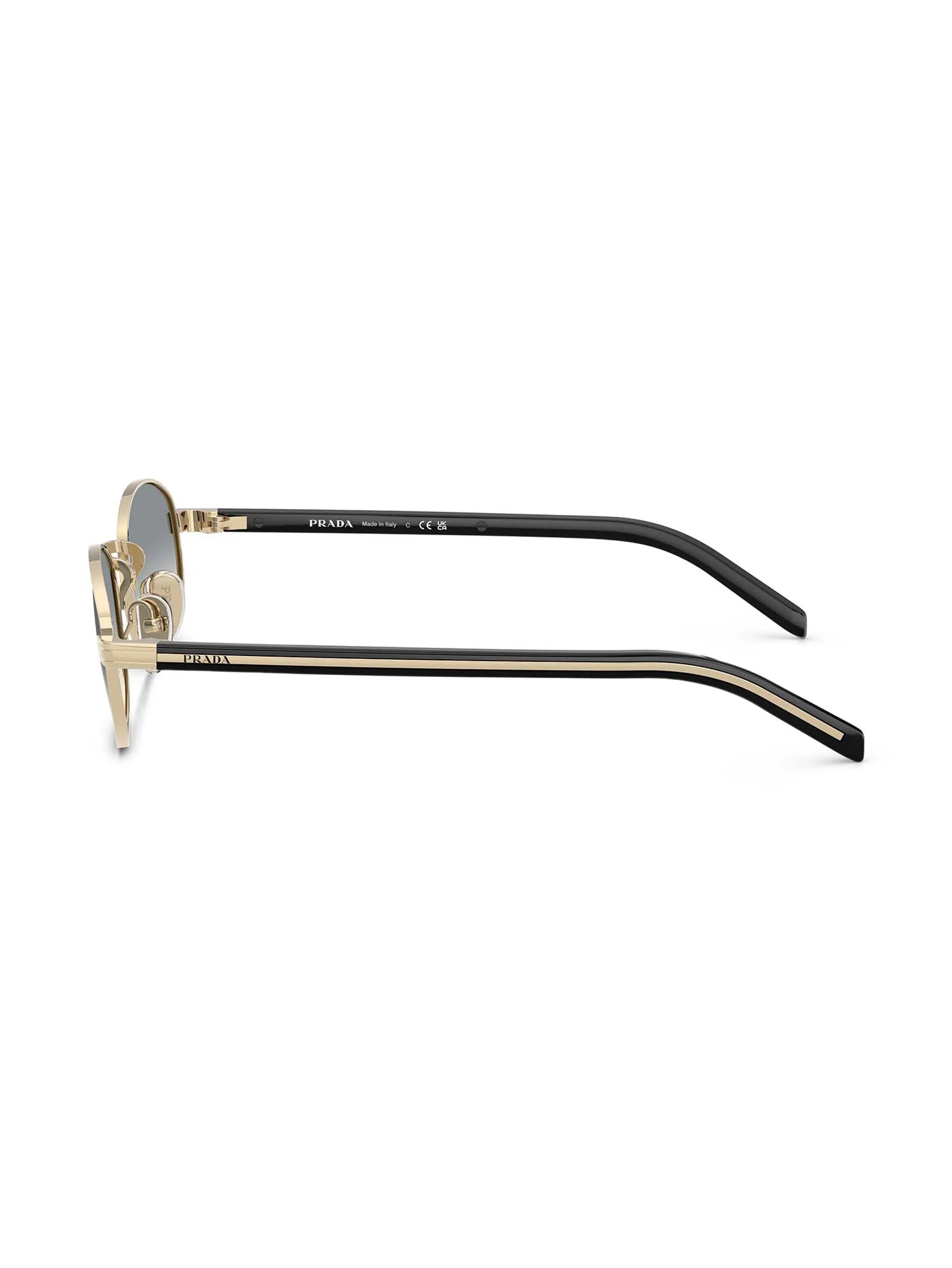 oval-frame sunglasses