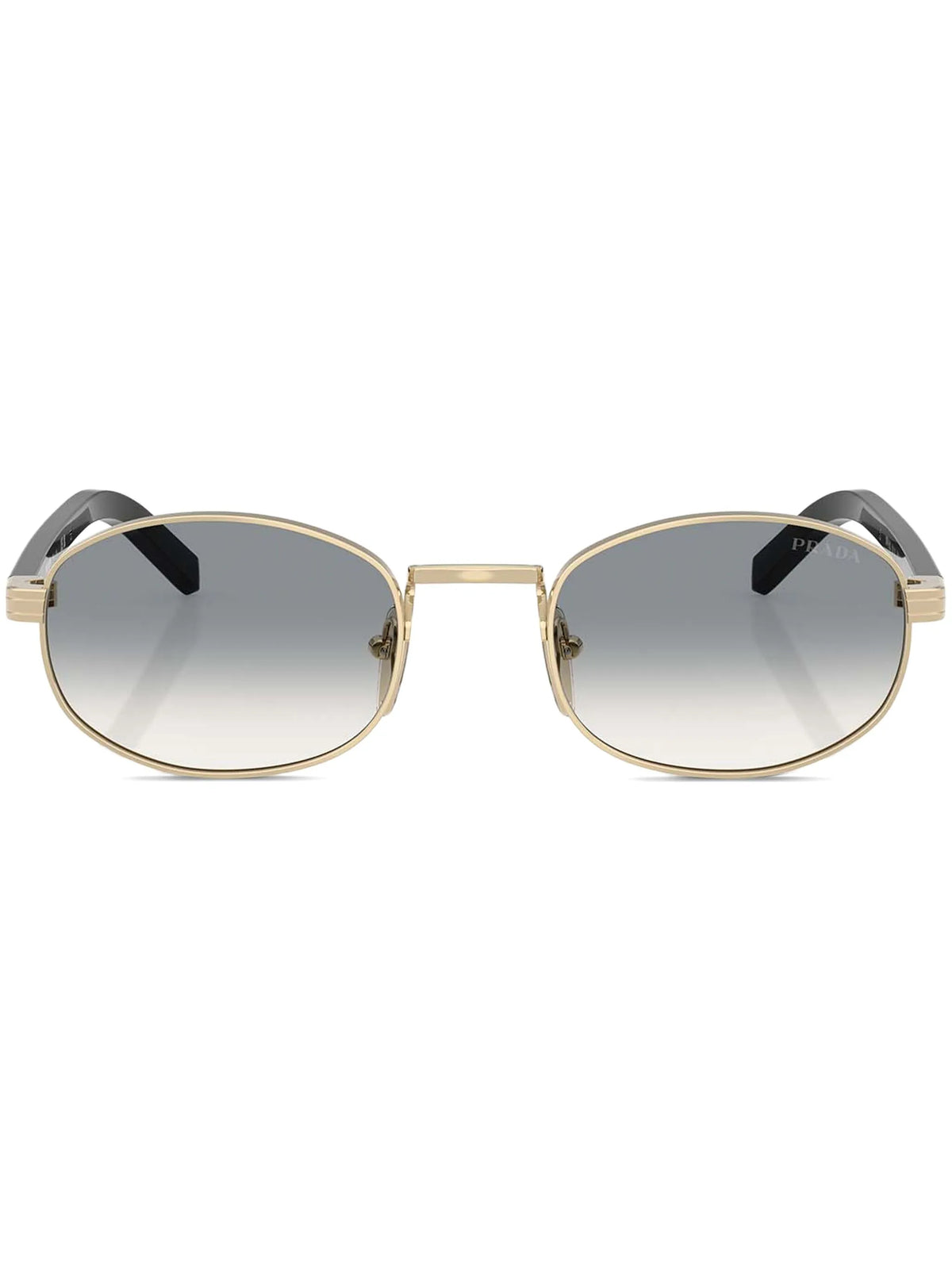 oval-frame sunglasses