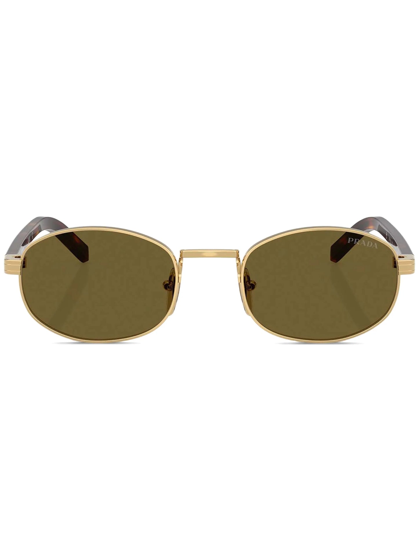 oval-frame sunglasses