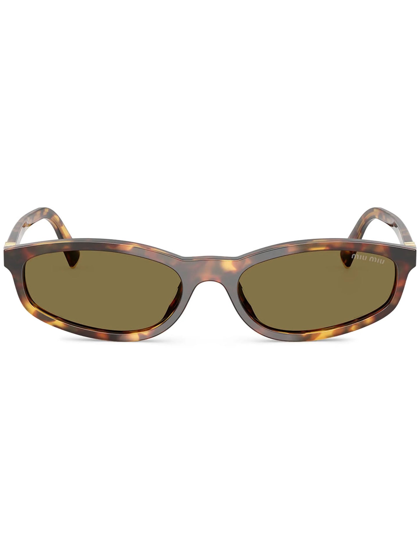 tortoiseshell-effect sunglasses
