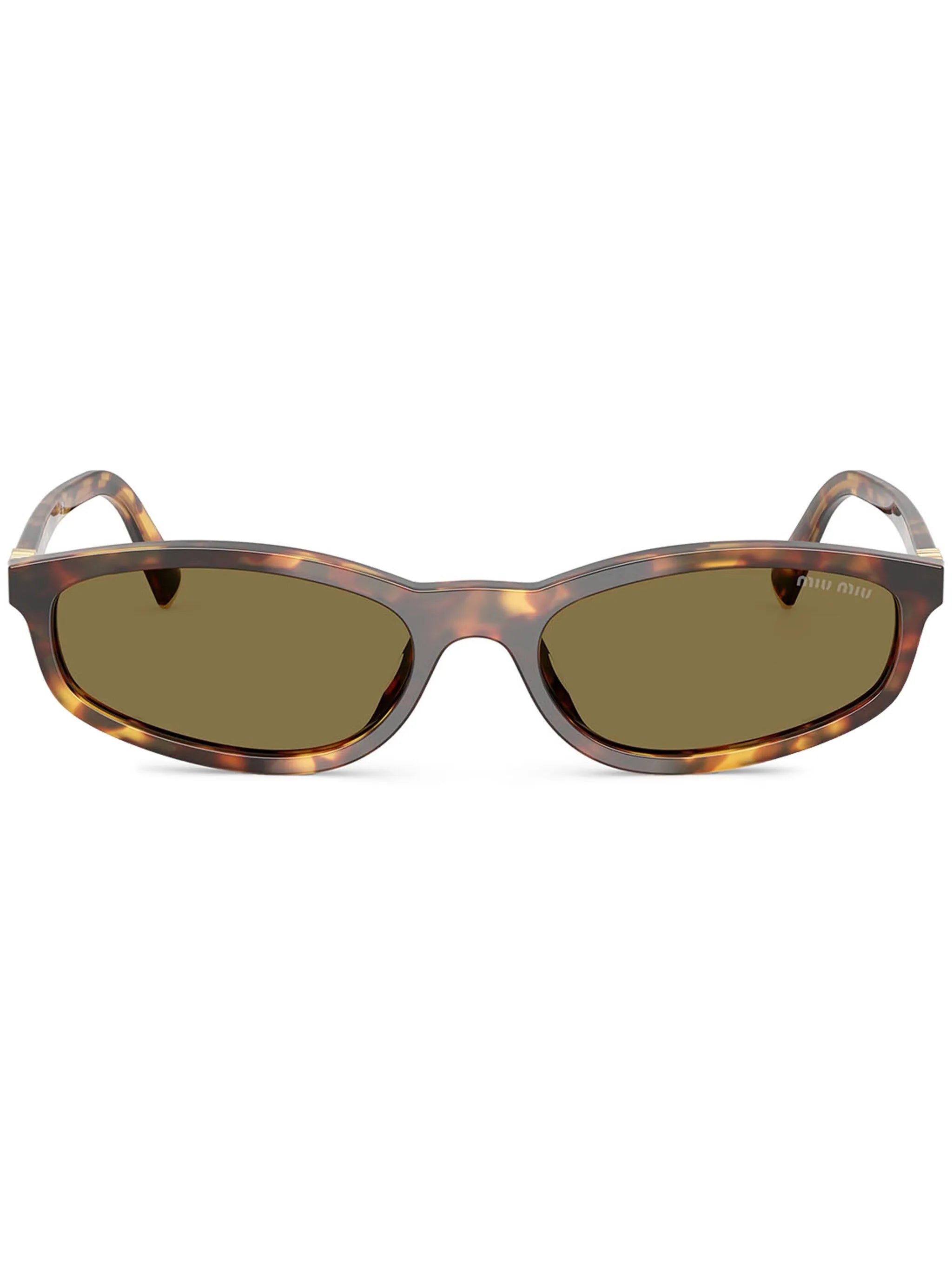 tortoiseshell-effect sunglasses