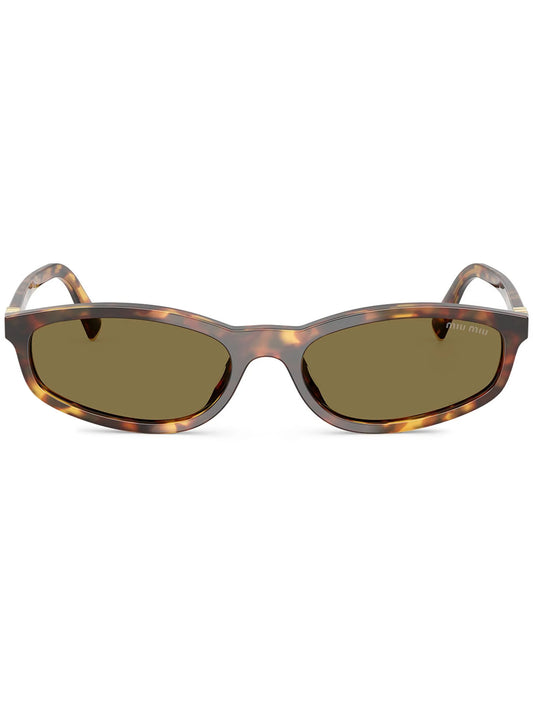 tortoiseshell-effect sunglasses