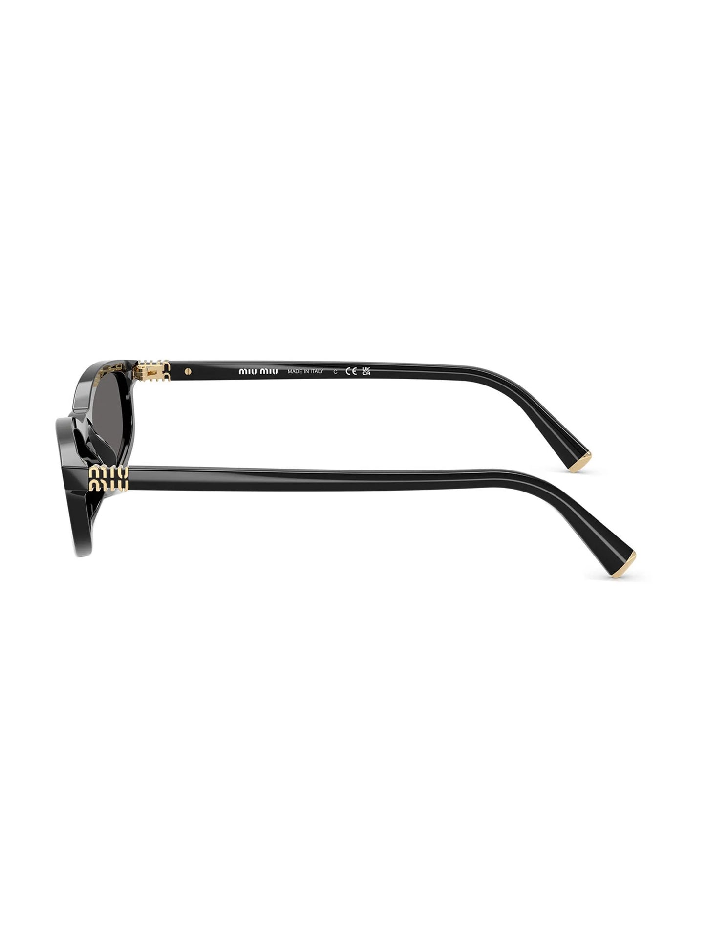 oval-frame sunglasses