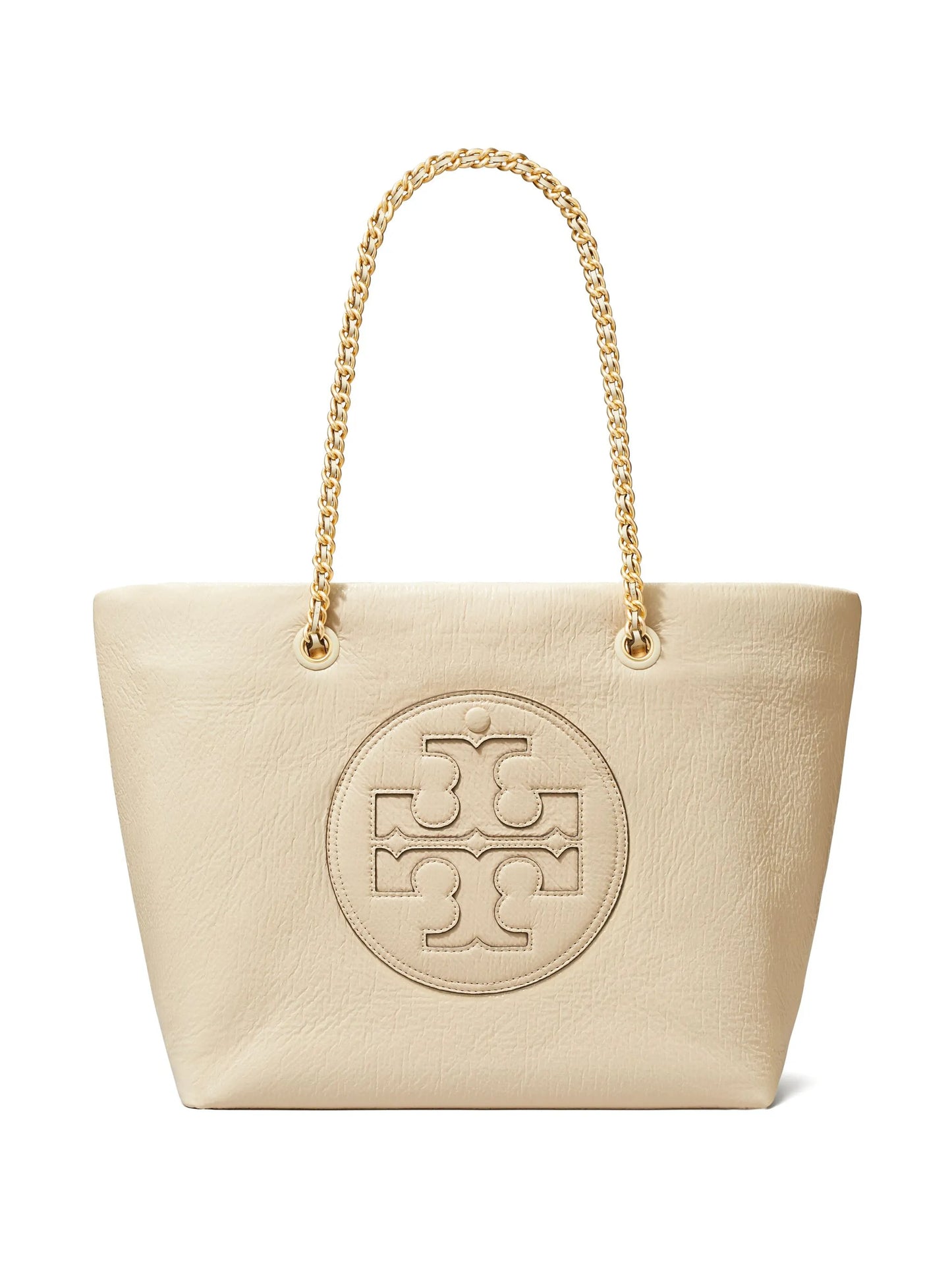 Ella Chain patent-leather tote bag