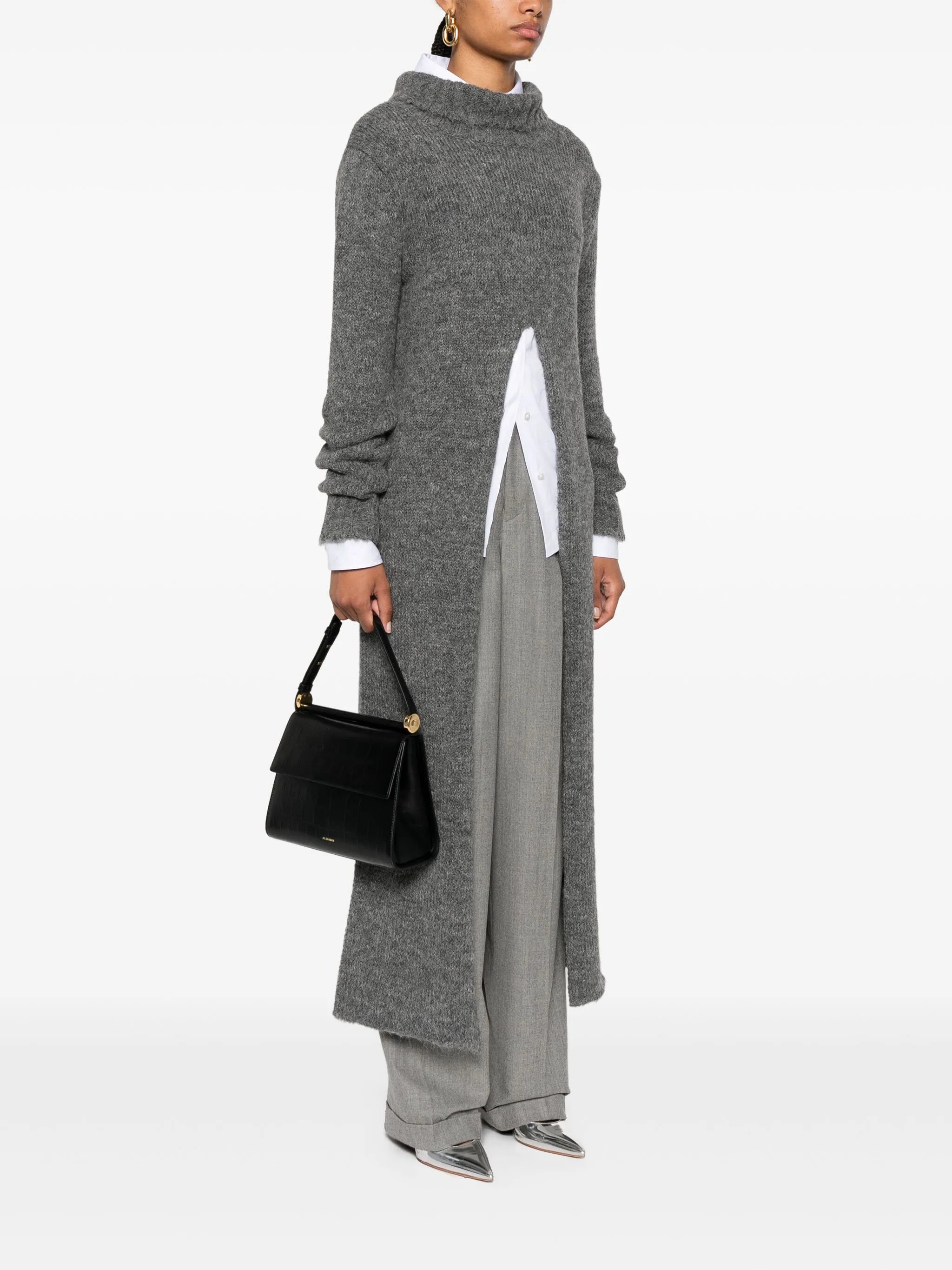 logo-print shoulder bag