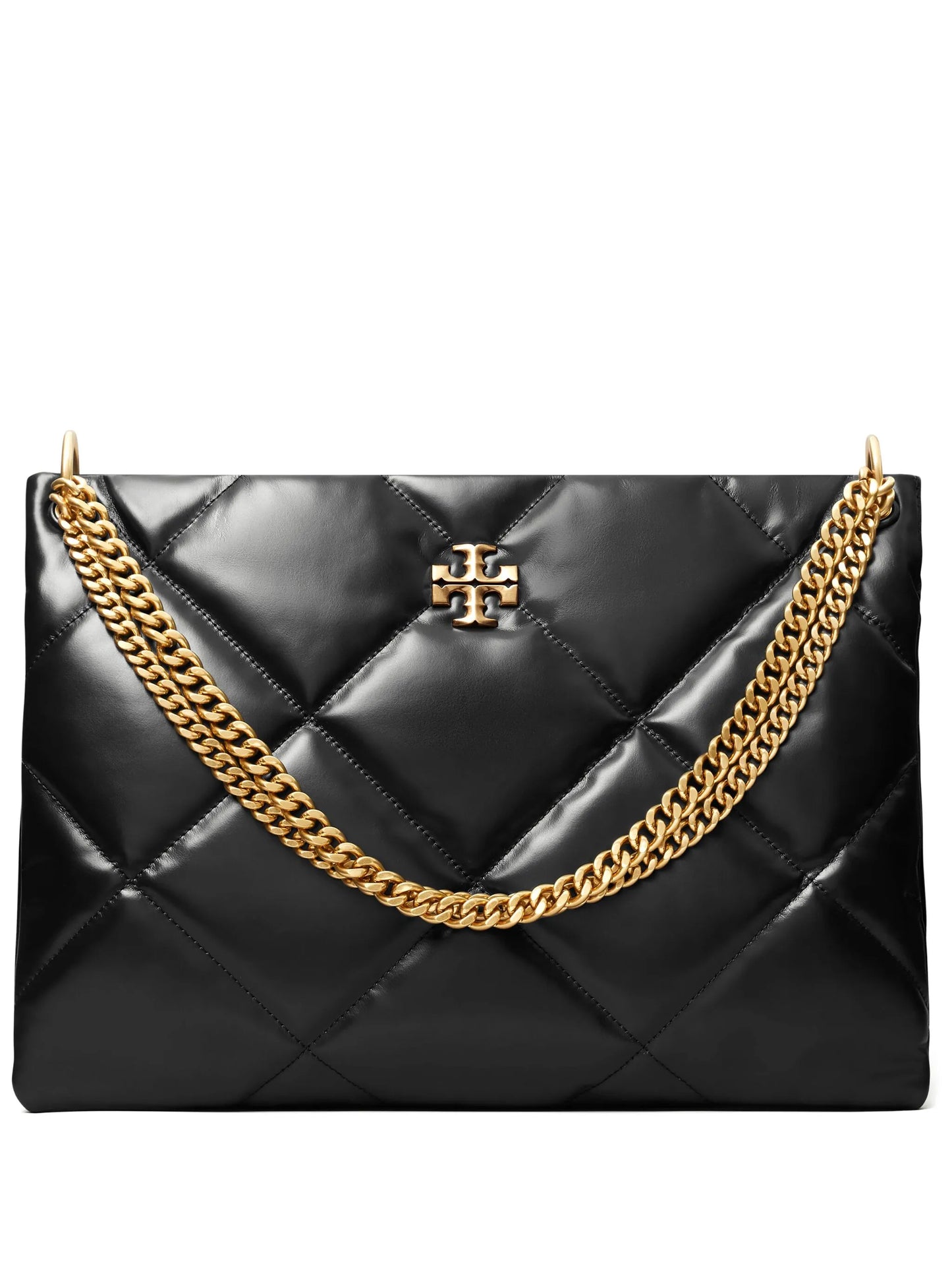 Kira diamond-quilted shoulder bag