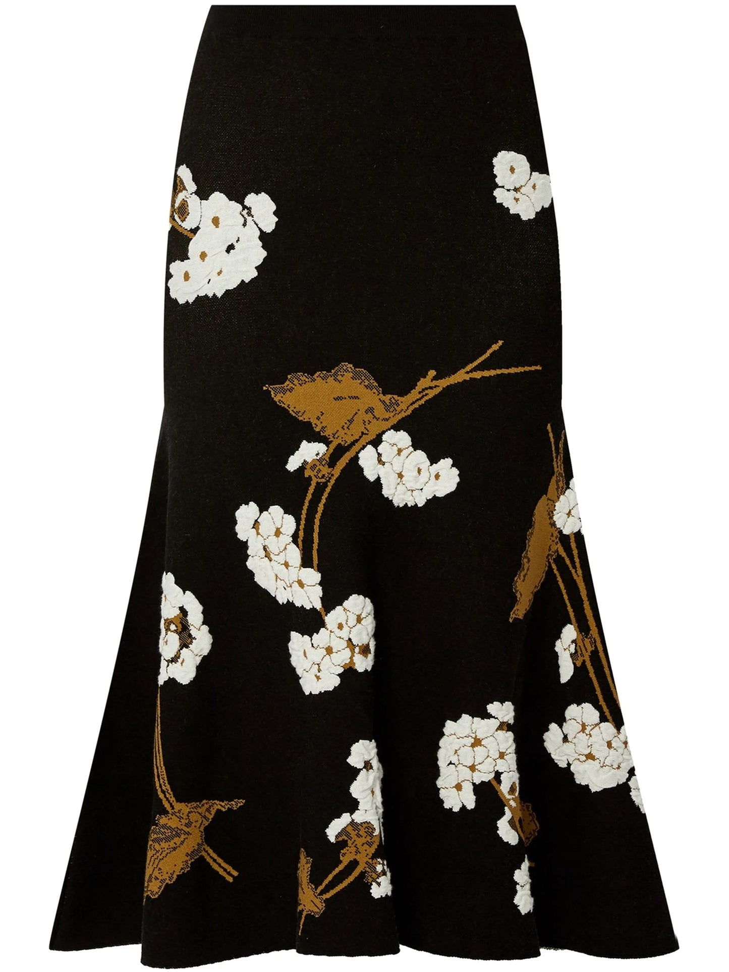 A-line midi skirt
