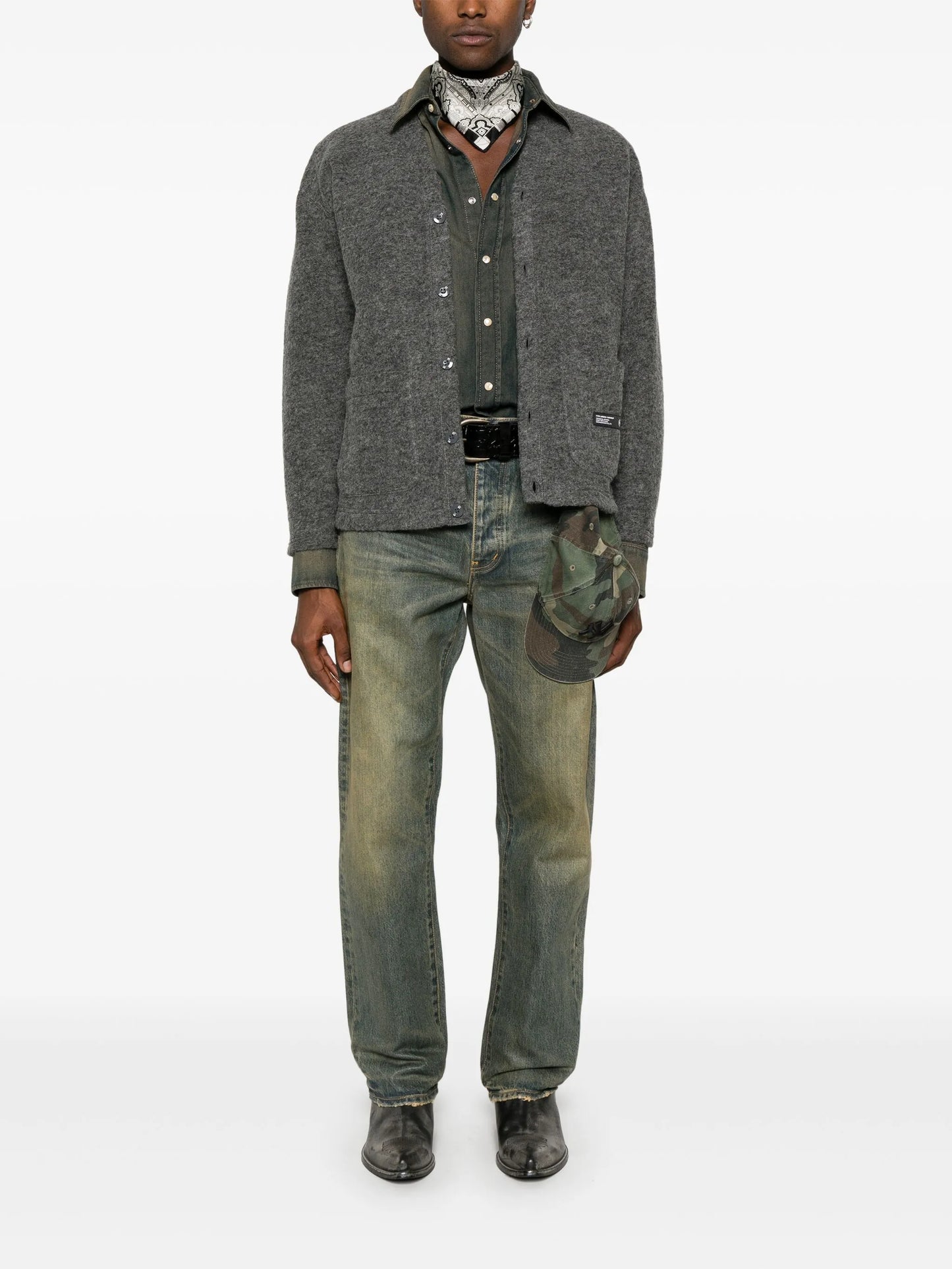 jersey cardigan