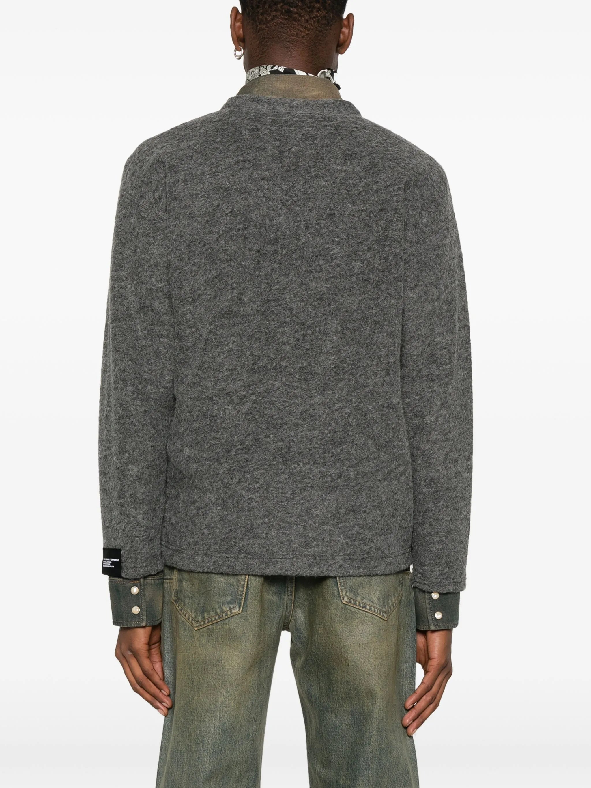 jersey cardigan