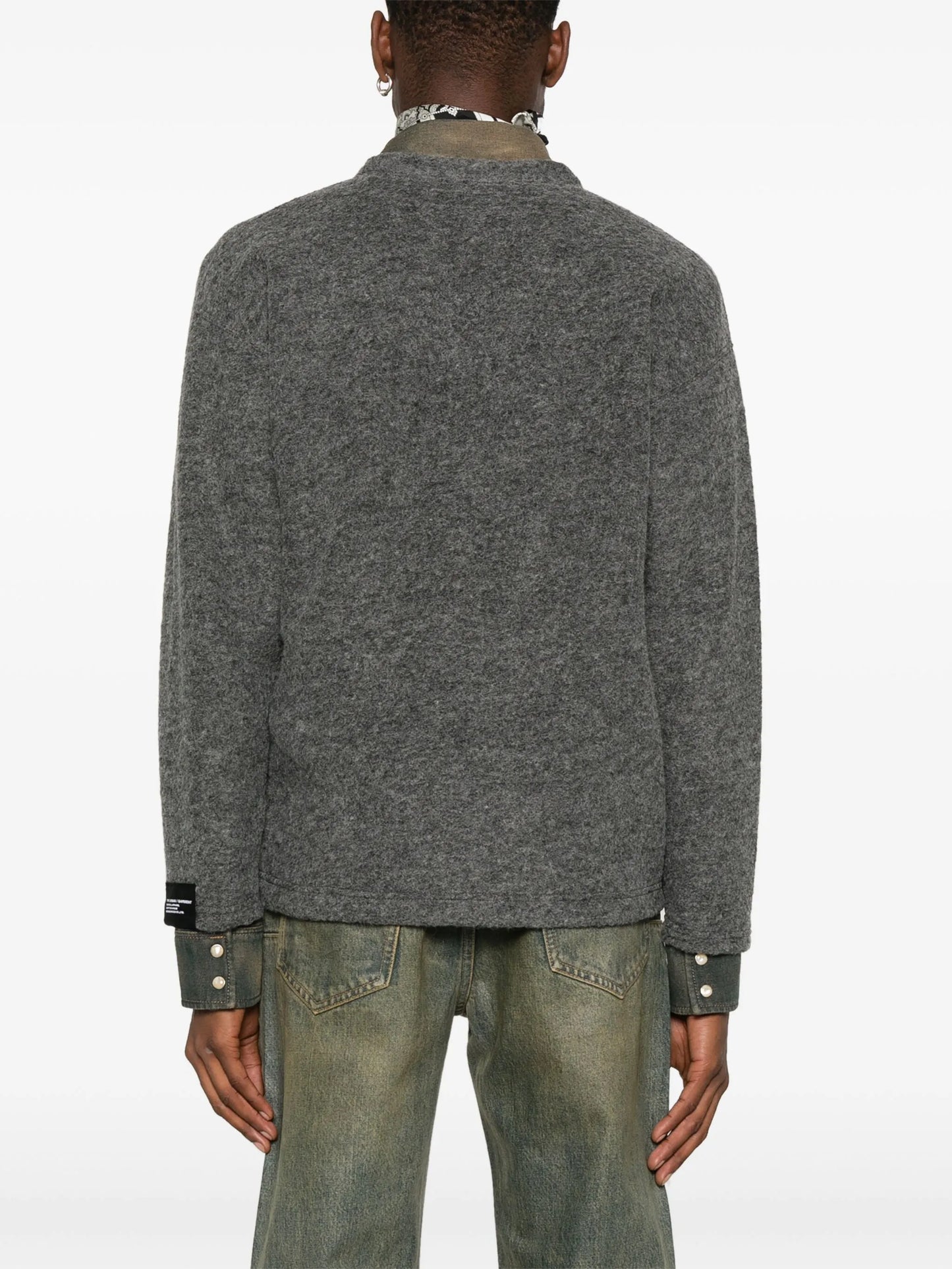 jersey cardigan