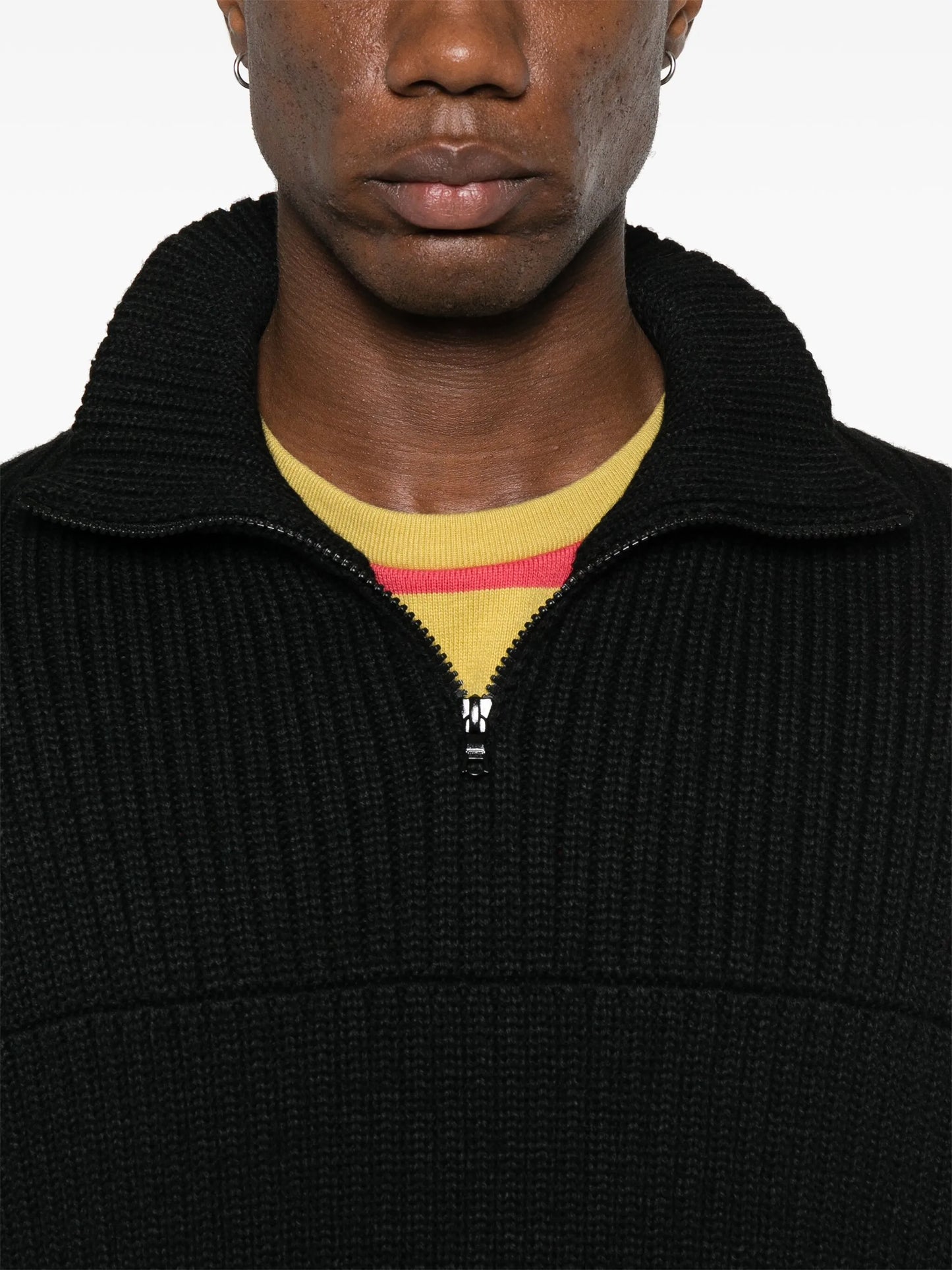 ribbed sweater