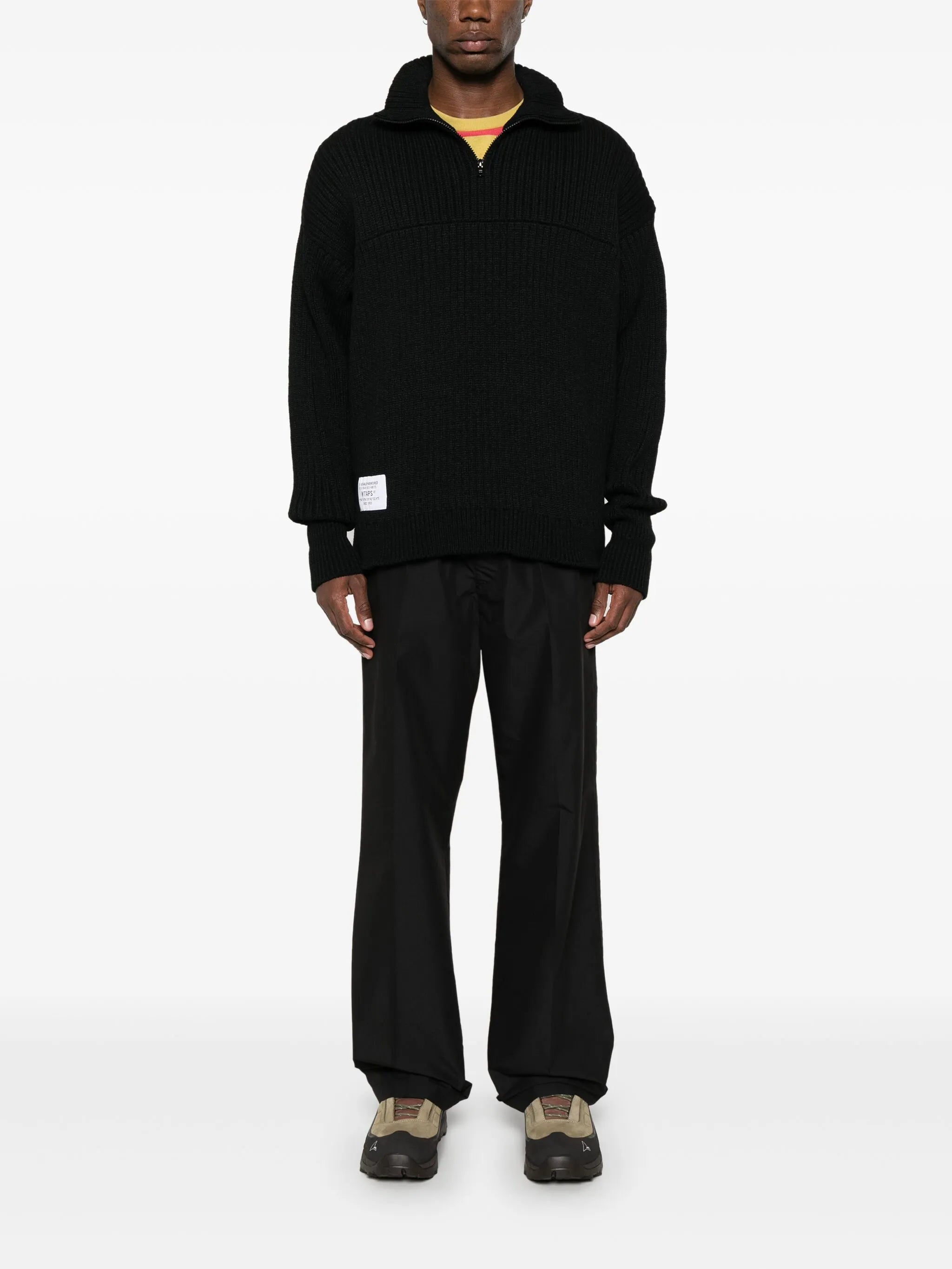 ribbed sweater