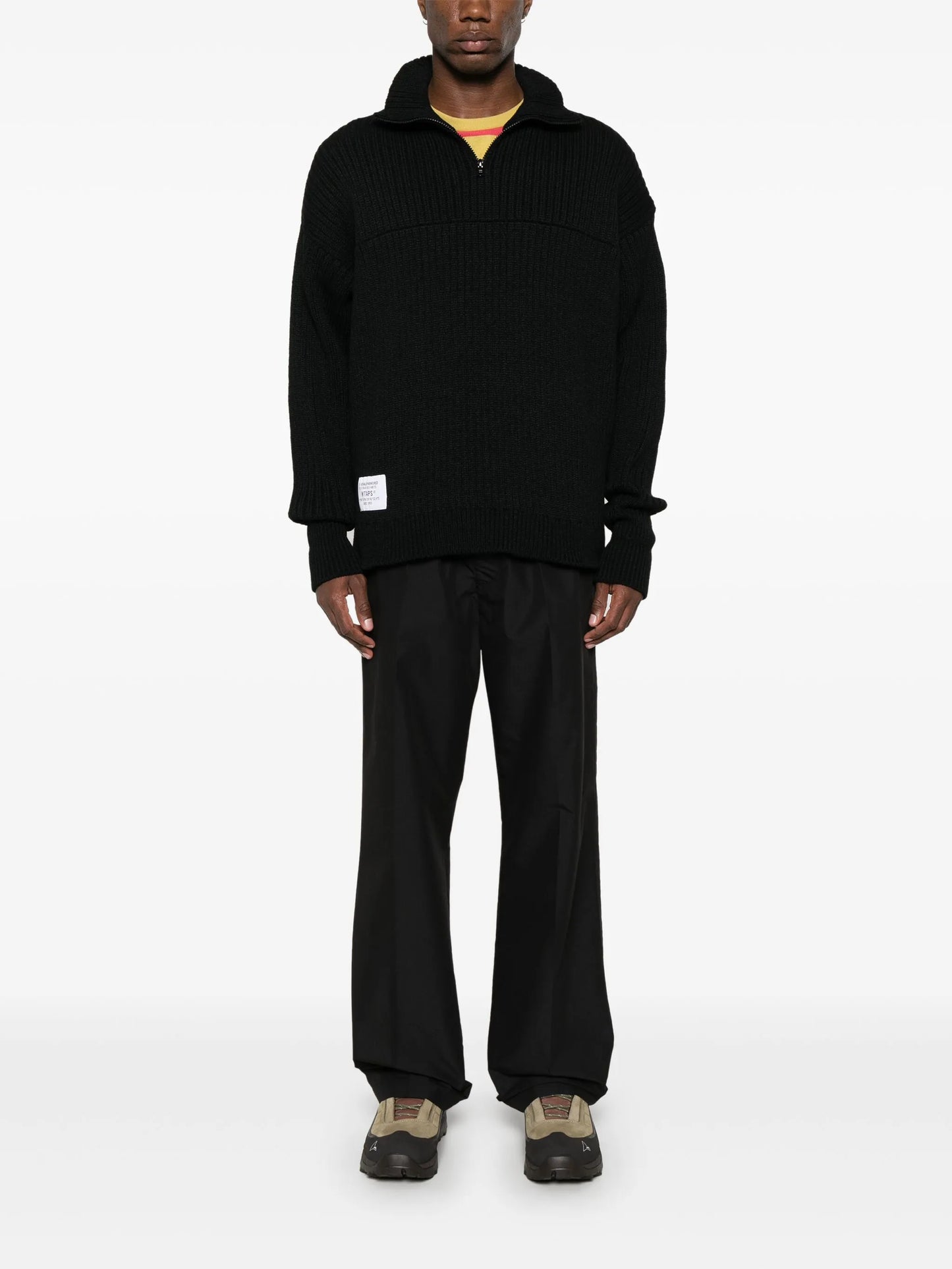ribbed sweater