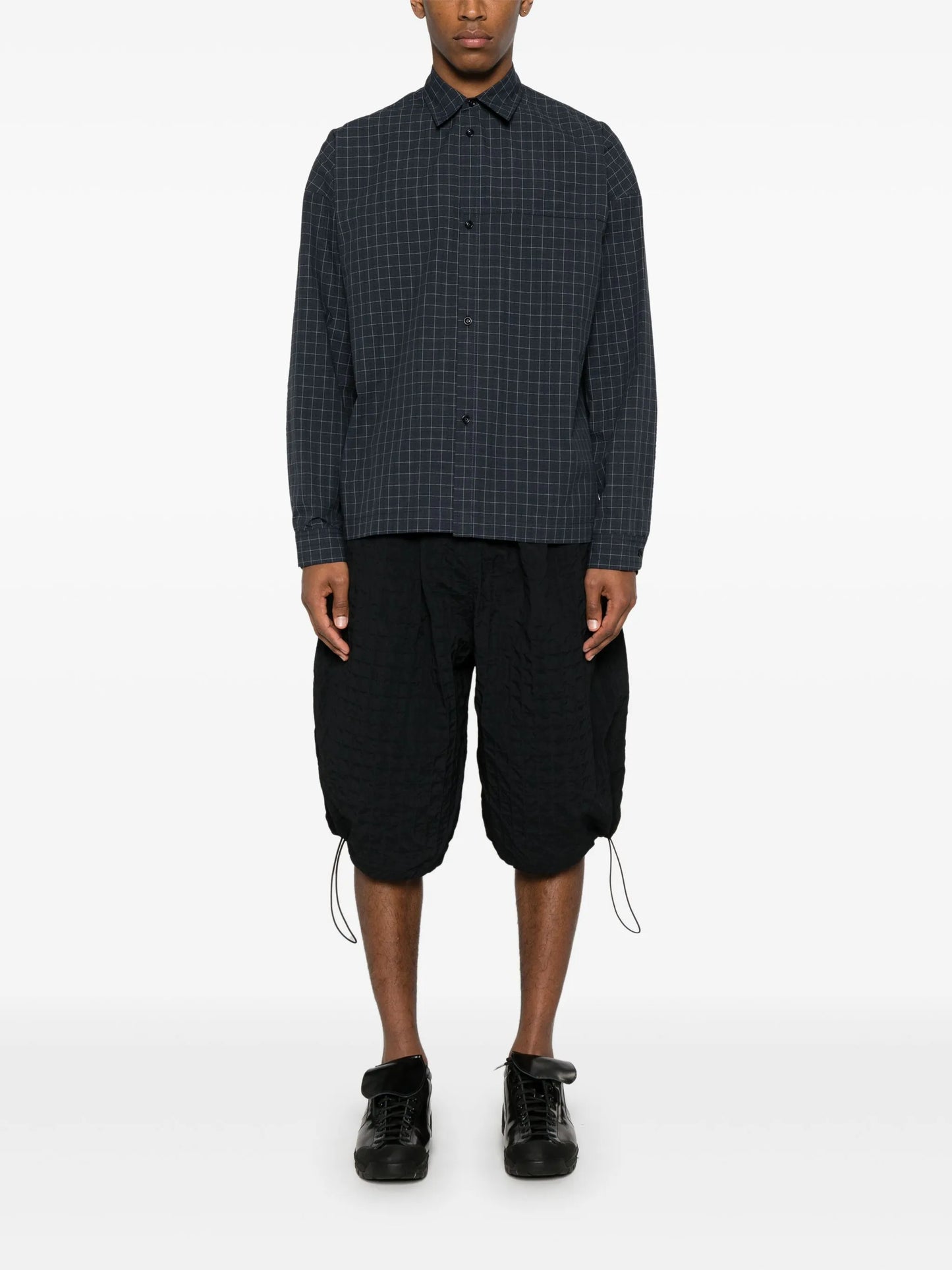 checked shirt