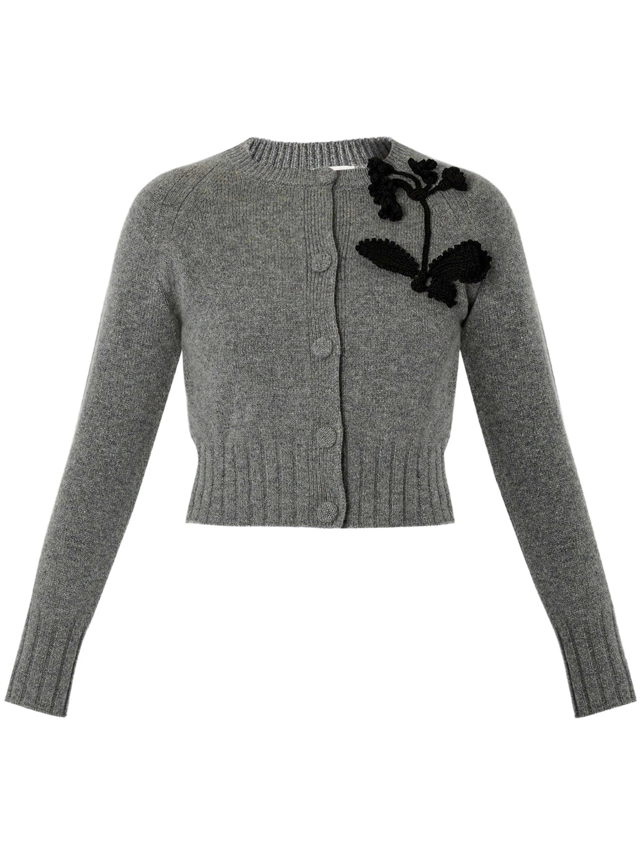 cropped cardigan
