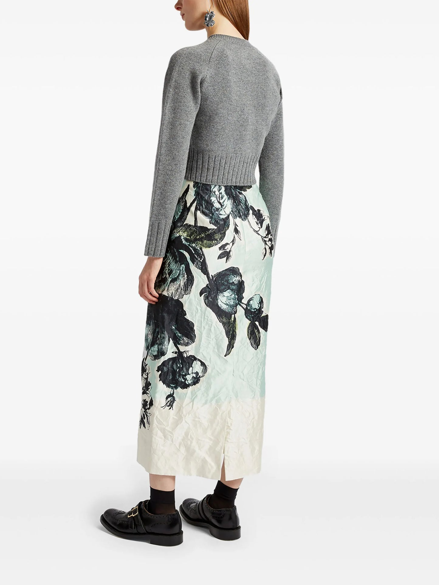 cropped cardigan