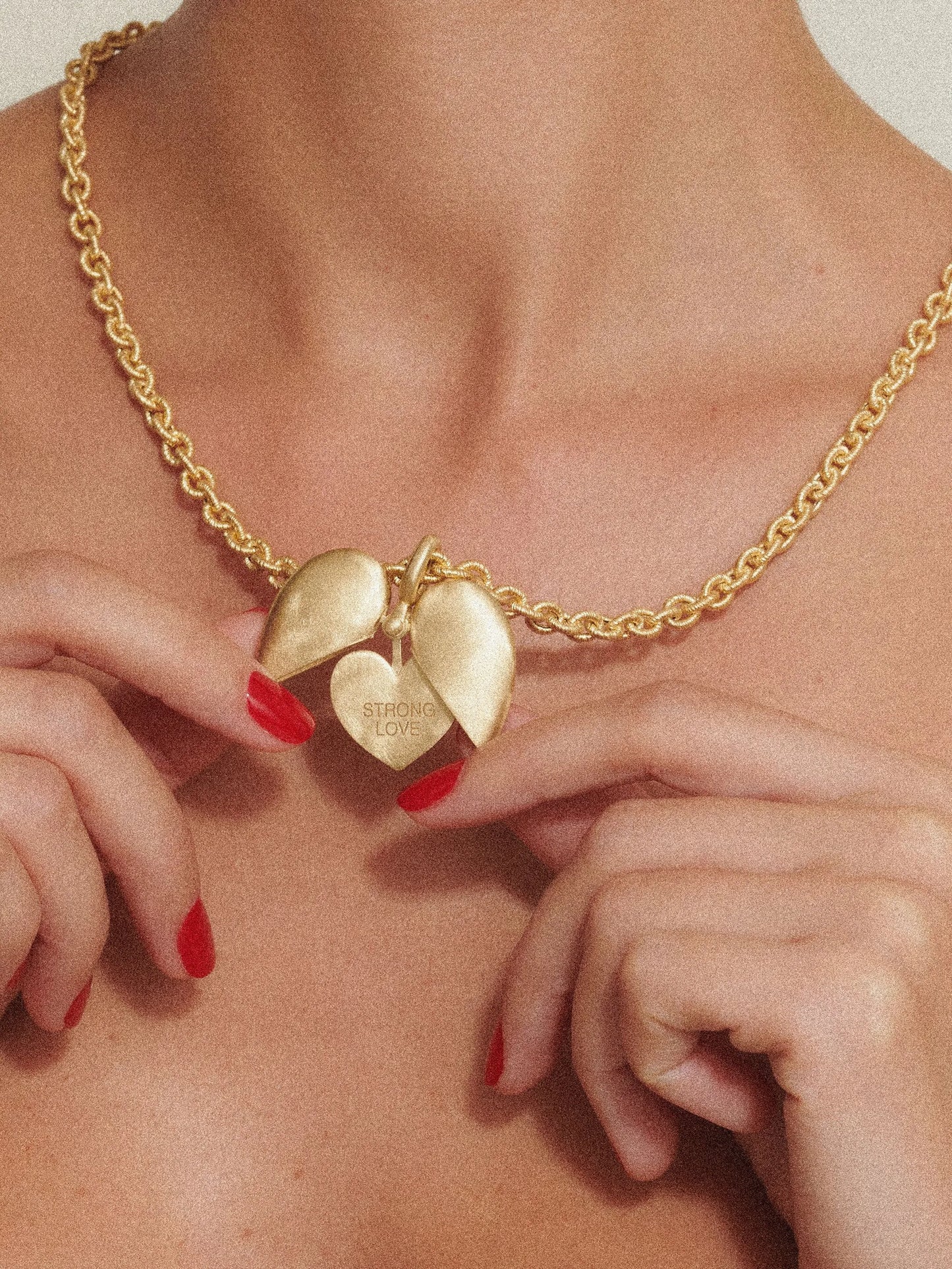 14kt yellow gold Paulette Baby pendant